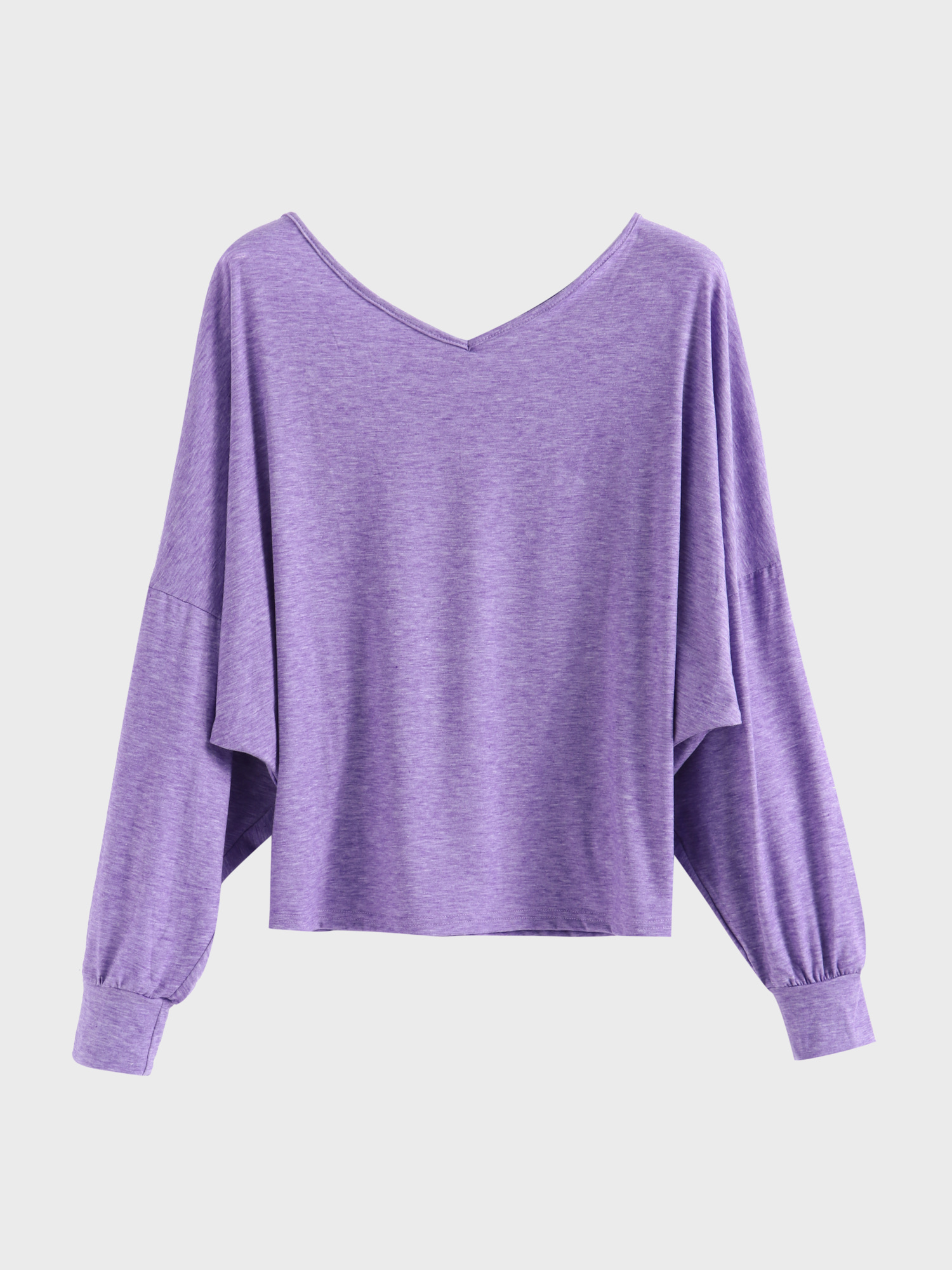 Slouchy Pursue Back-Cutout Top