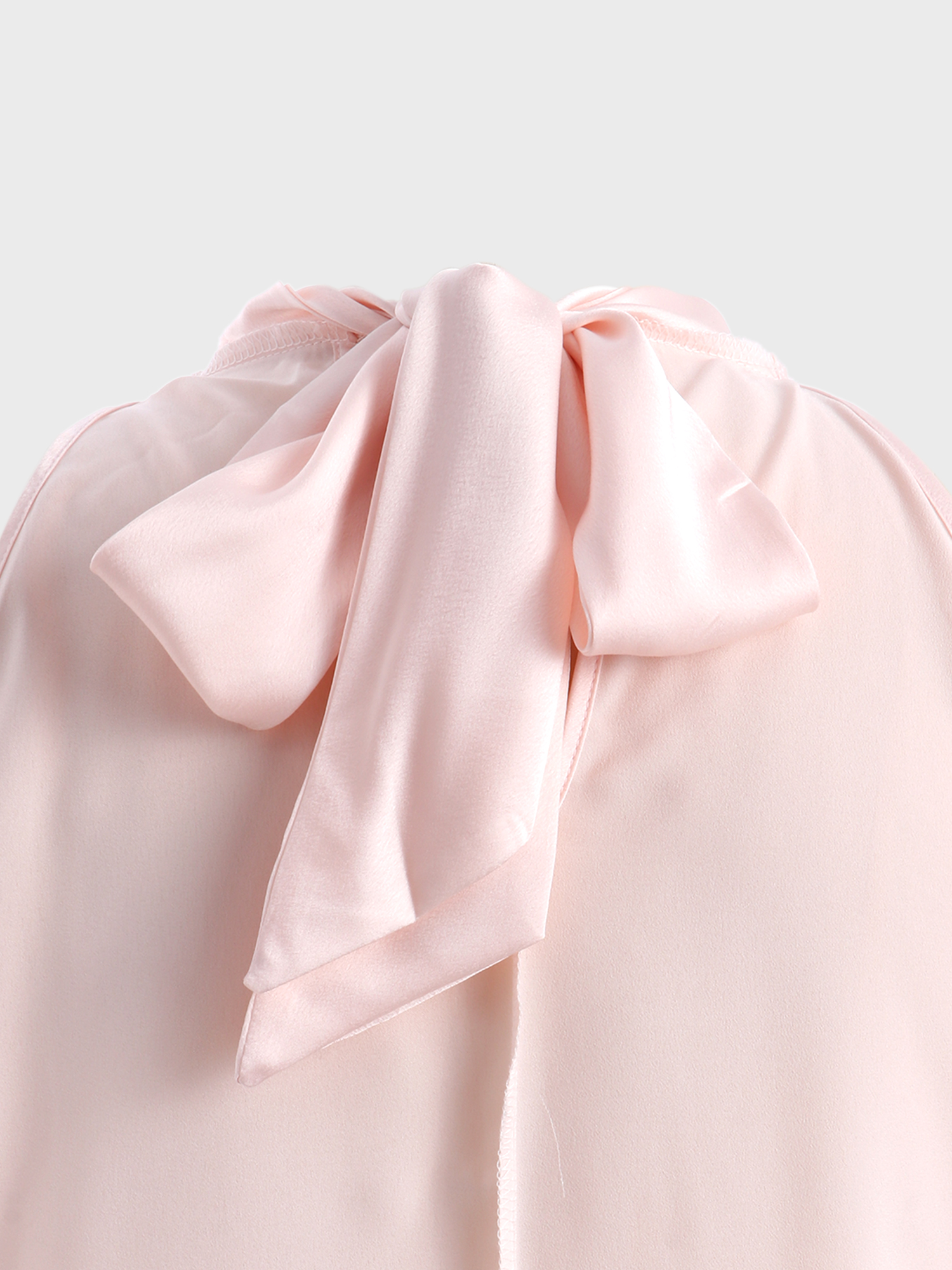 Sequin Tie-Up Tank Top