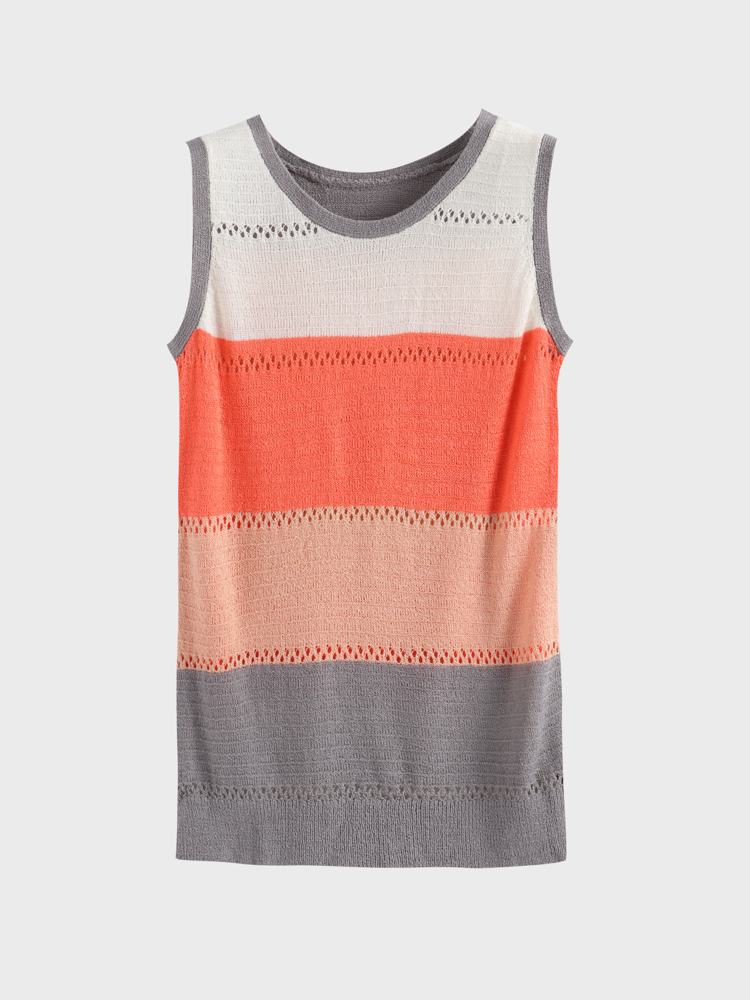 Adorable Colorblock Tank Top