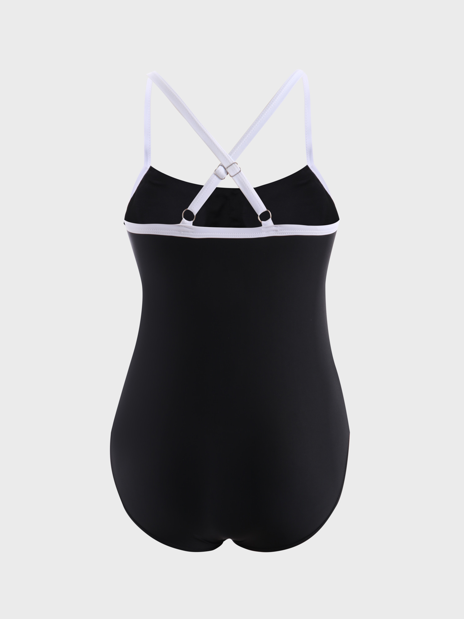 Rather Slimming Colorblock One-Piece Swimsuit