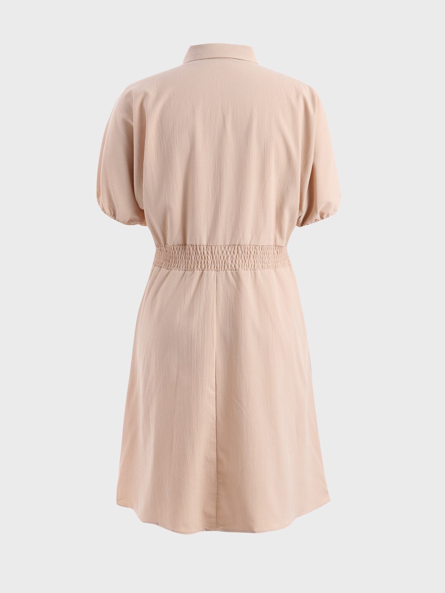 Summery Snatch-Waisted Polo Dress