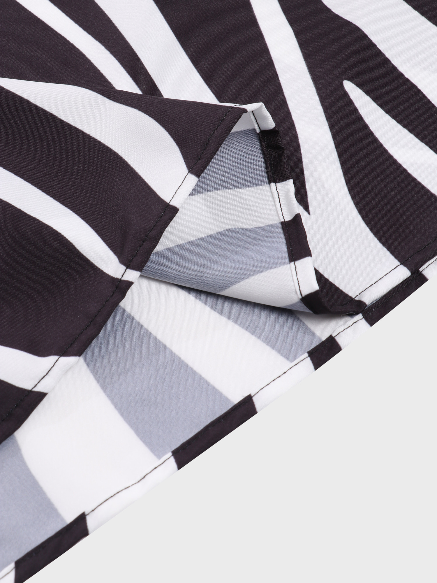 Effortlessly Stylish One-Shoulder Strips Top