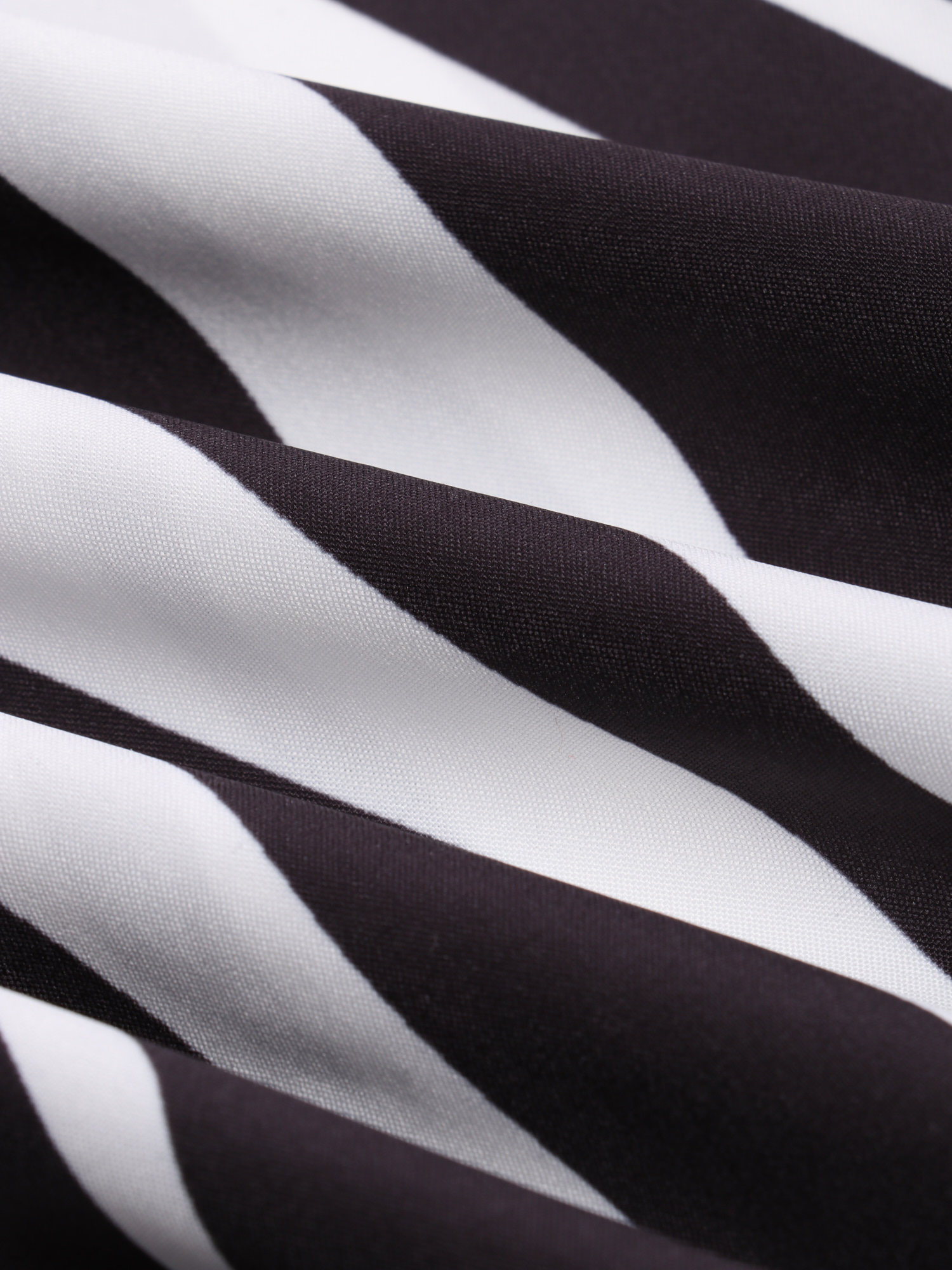 Effortlessly Stylish One-Shoulder Strips Top