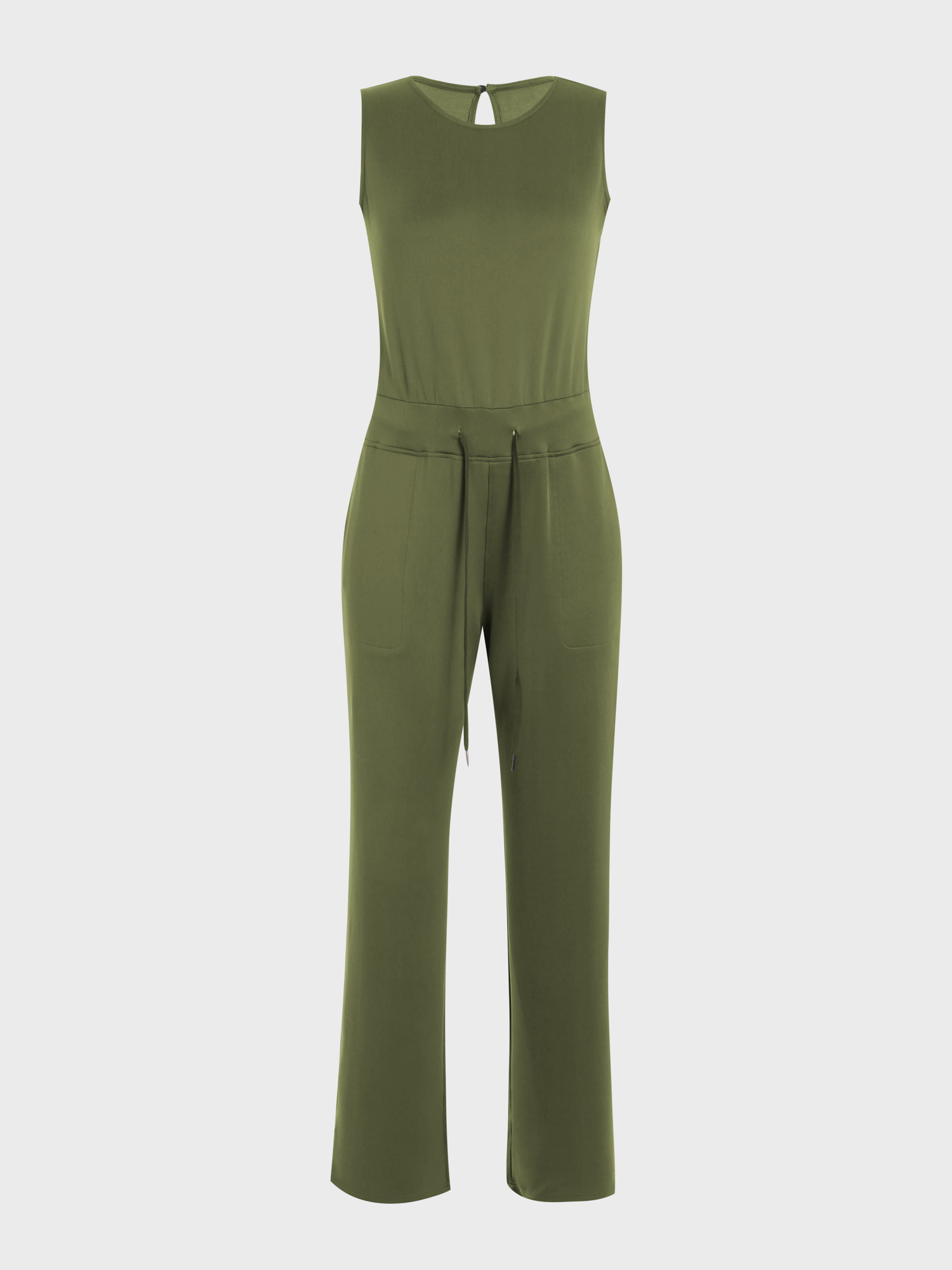 Buttery-Soft Sleeveless Jumpsuit