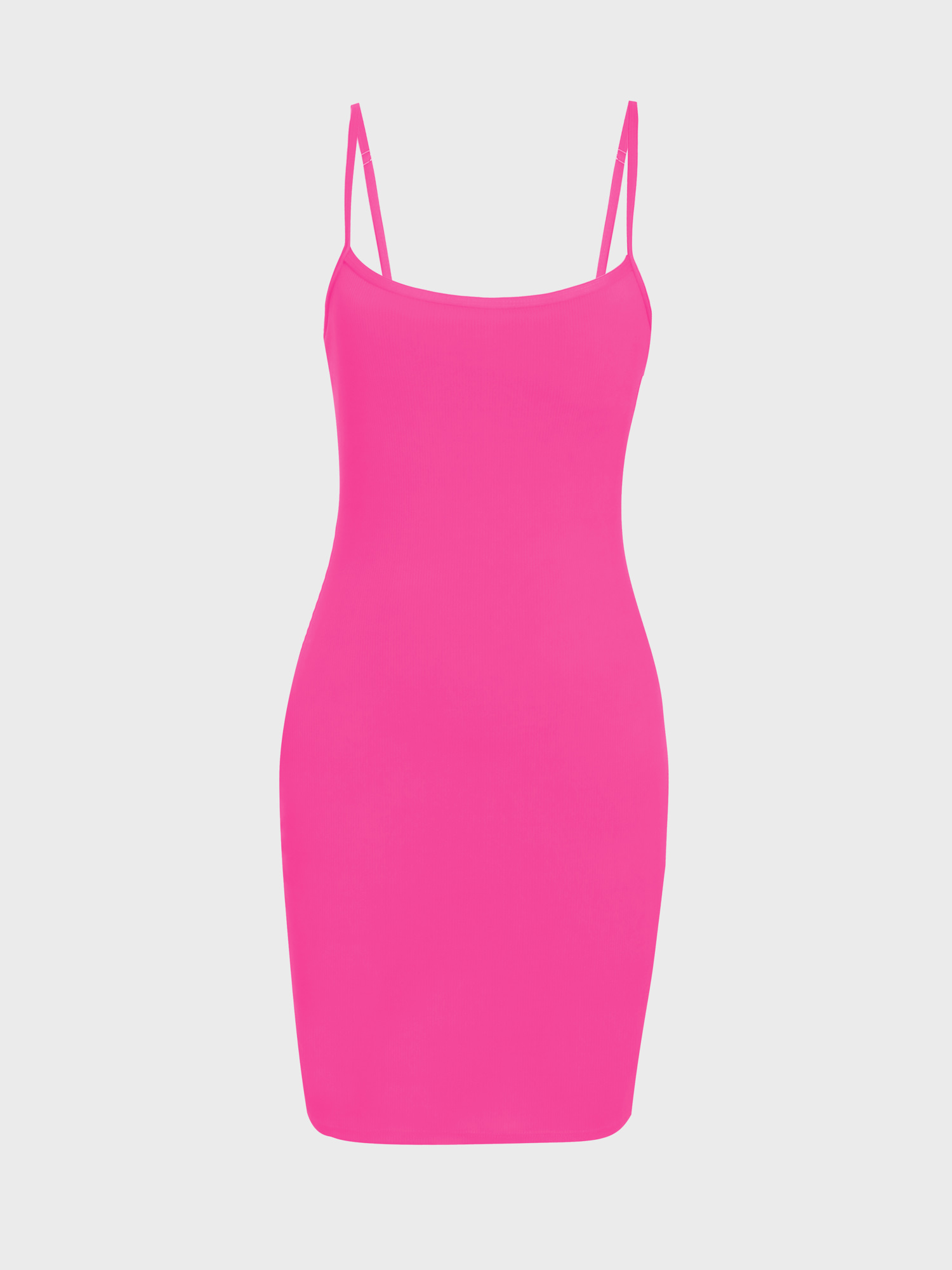  Goddess Mini Slip Dress With Built-in Shapewear