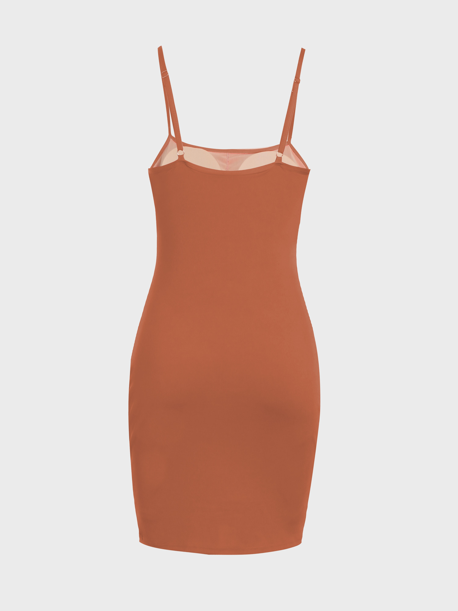  Goddess Mini Slip Dress With Built-in Shapewear