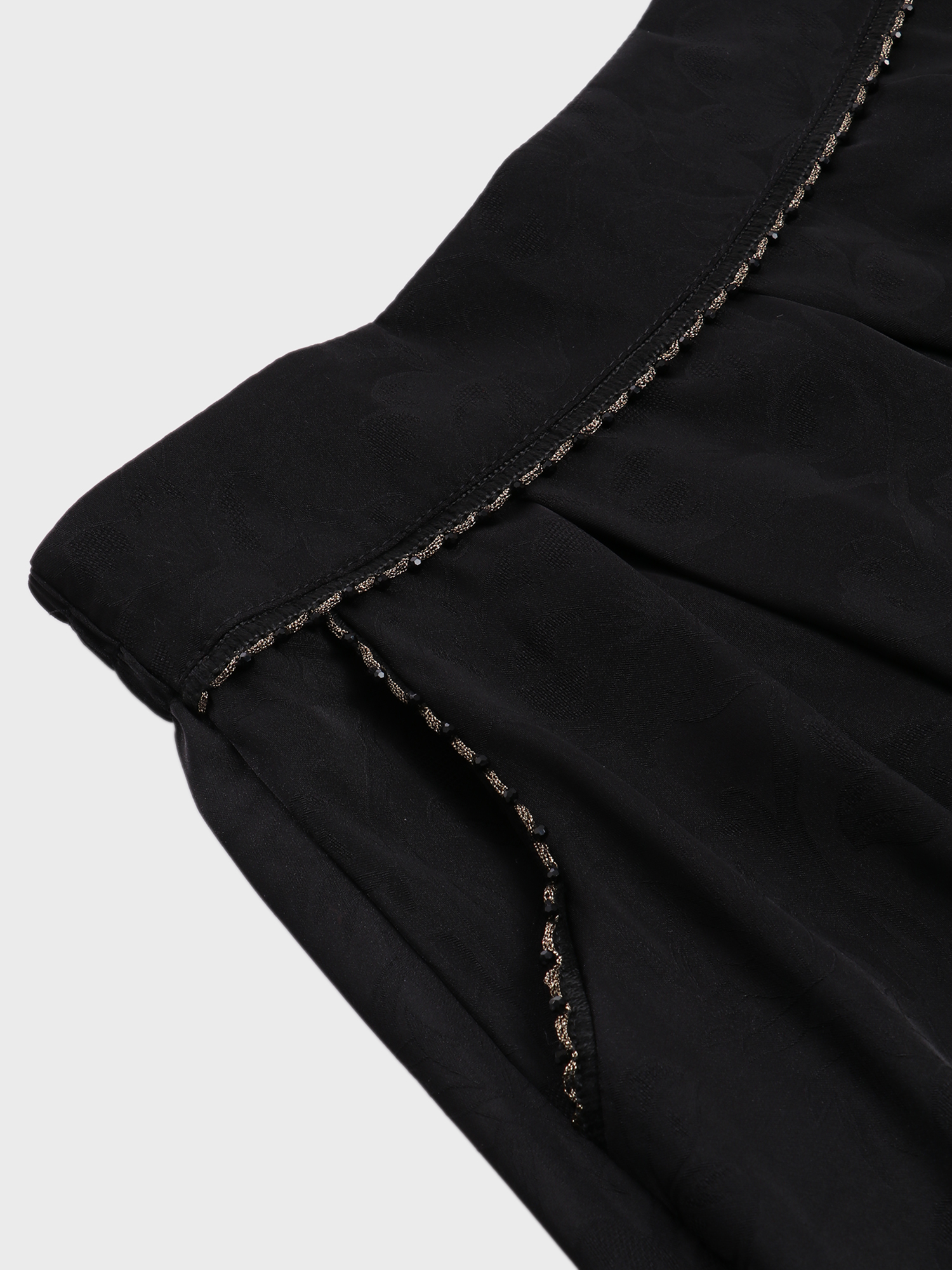 Magnolia Print  Pleating Skirt