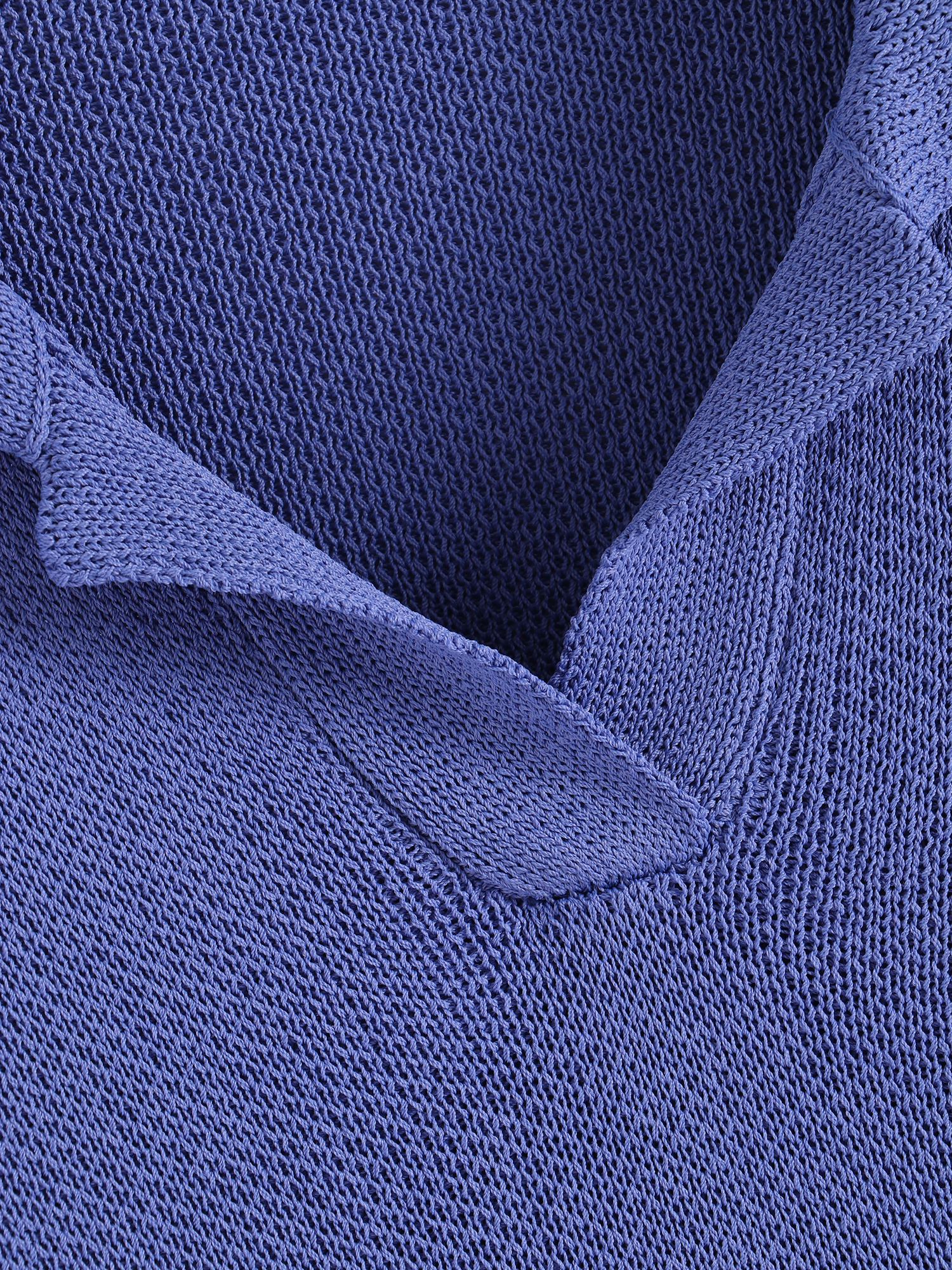 Cooling V-Neck Knit Top