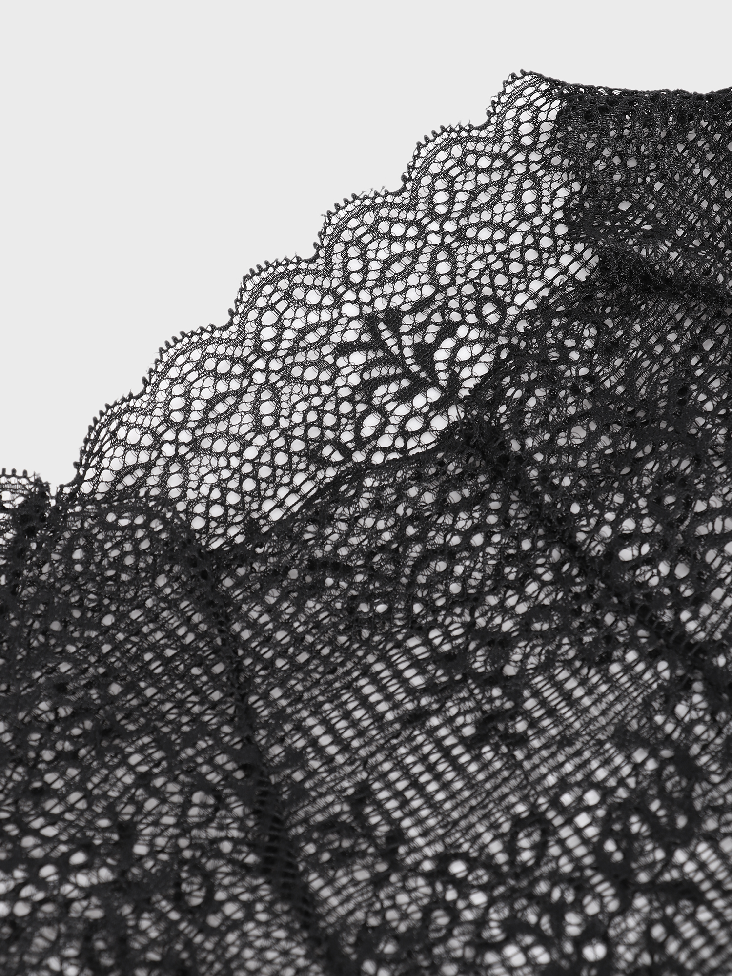 Posh Lace Turtleneck Tank Top