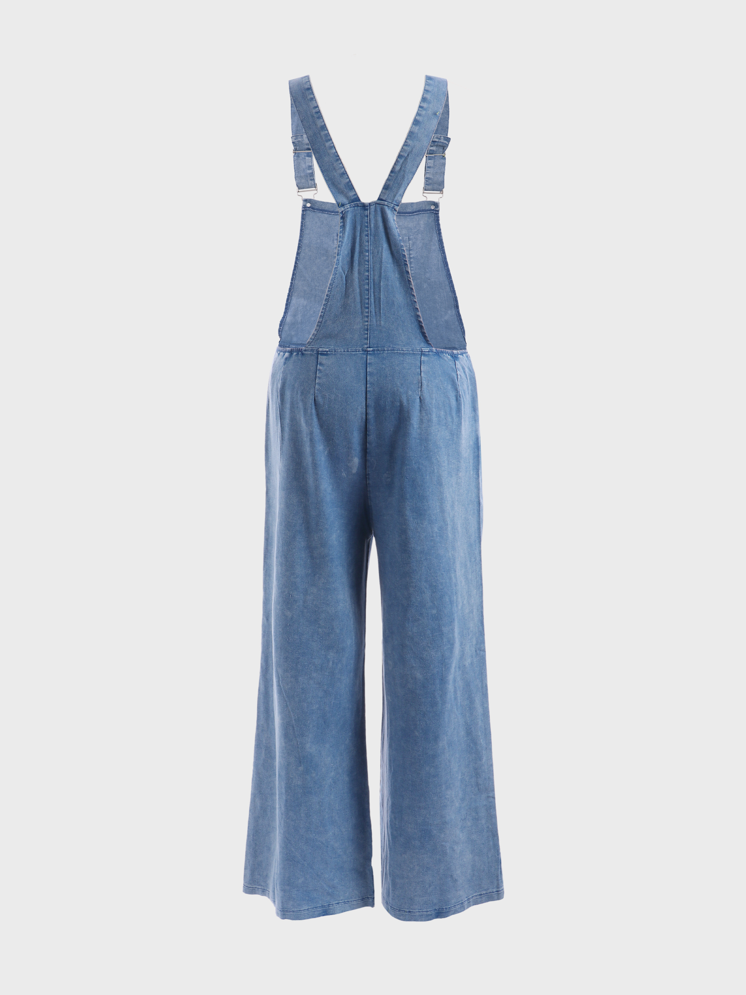 Throwback Loose Denim Overalls