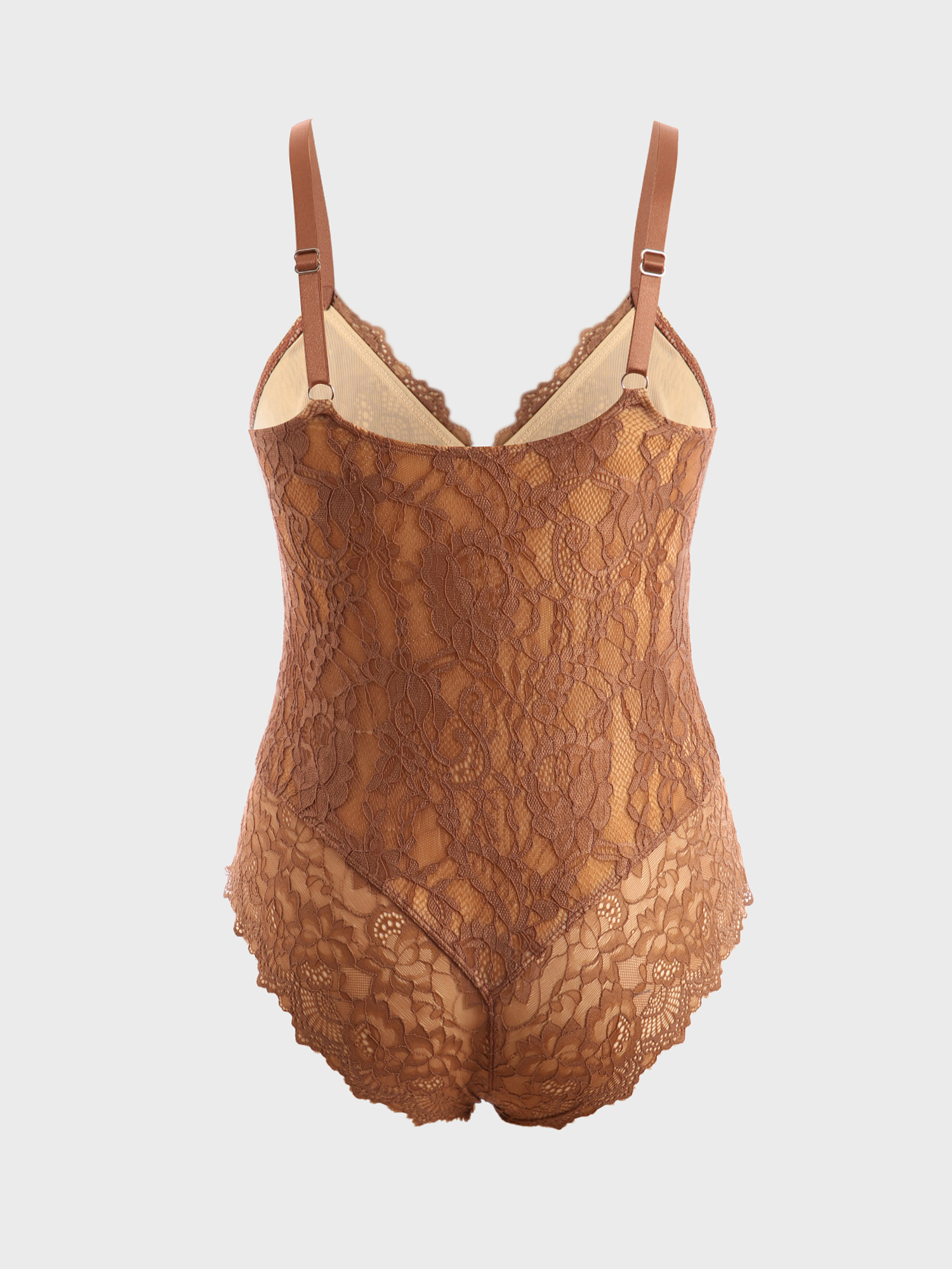 3-in-1 Lacey Shapewear Bodysuit