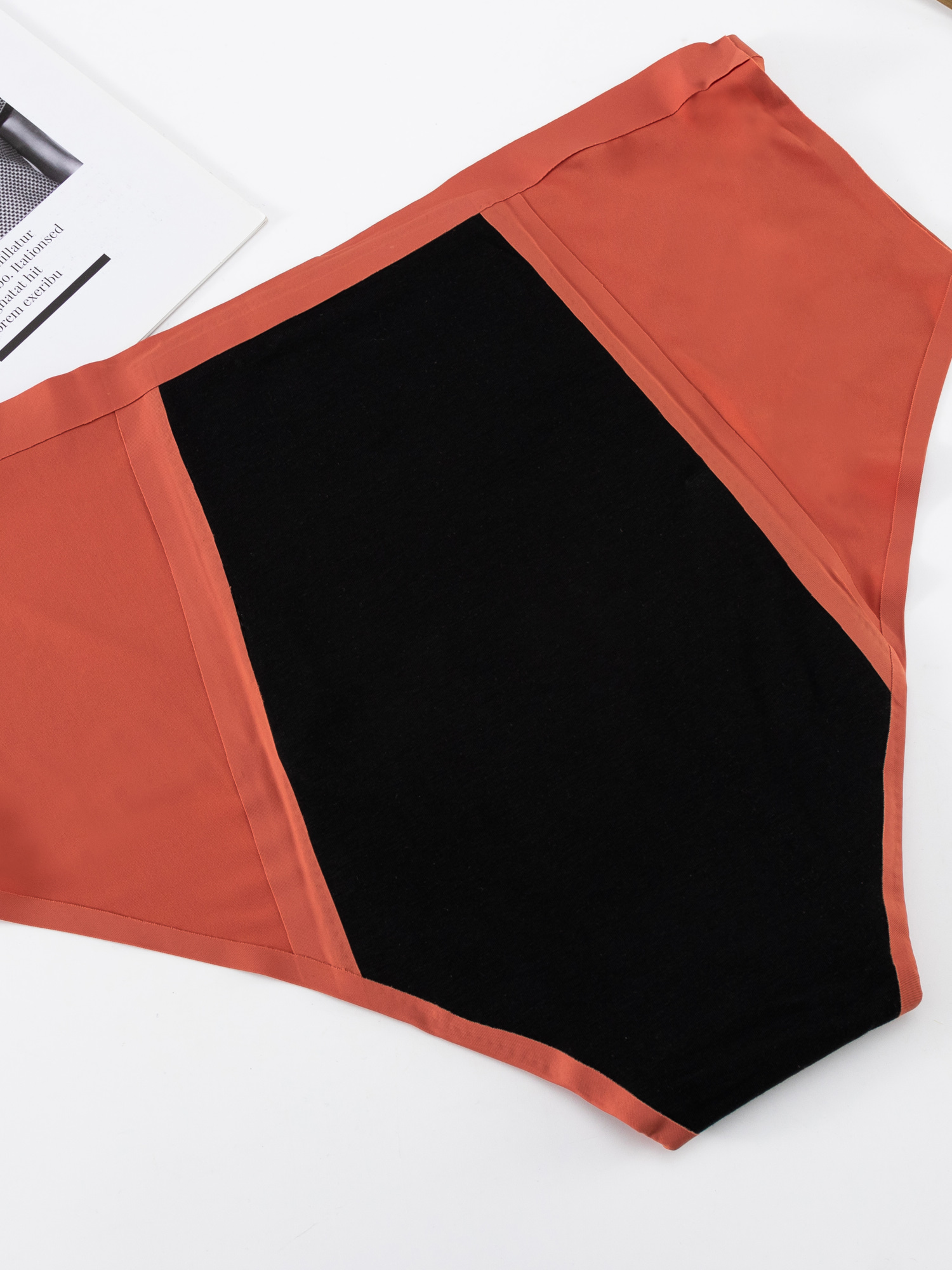  Mid-Waist Seamless Period Underwear