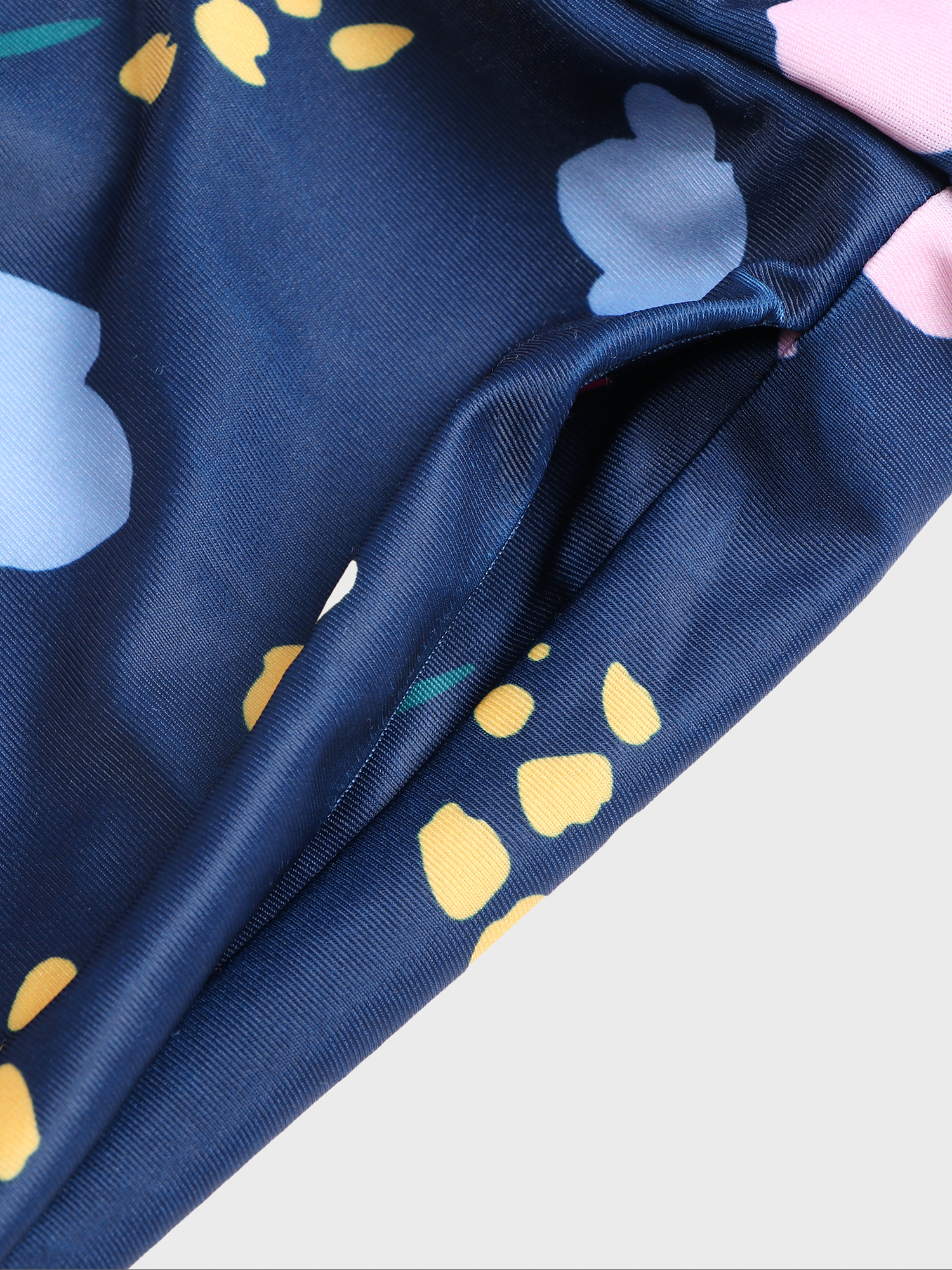 Bouquet Built-in Bra Swim Romper