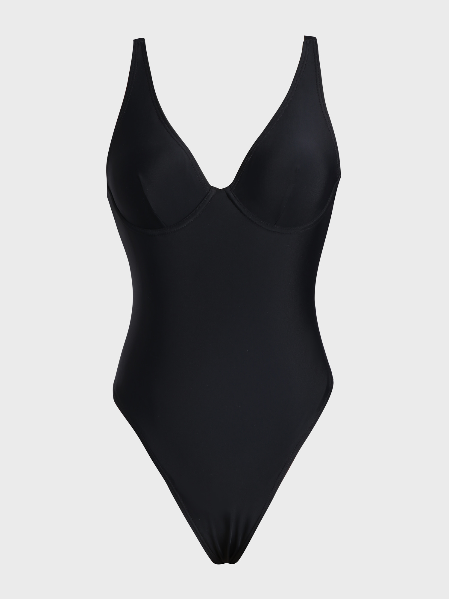 Busty Deep-V Sculpting Bodysuit 