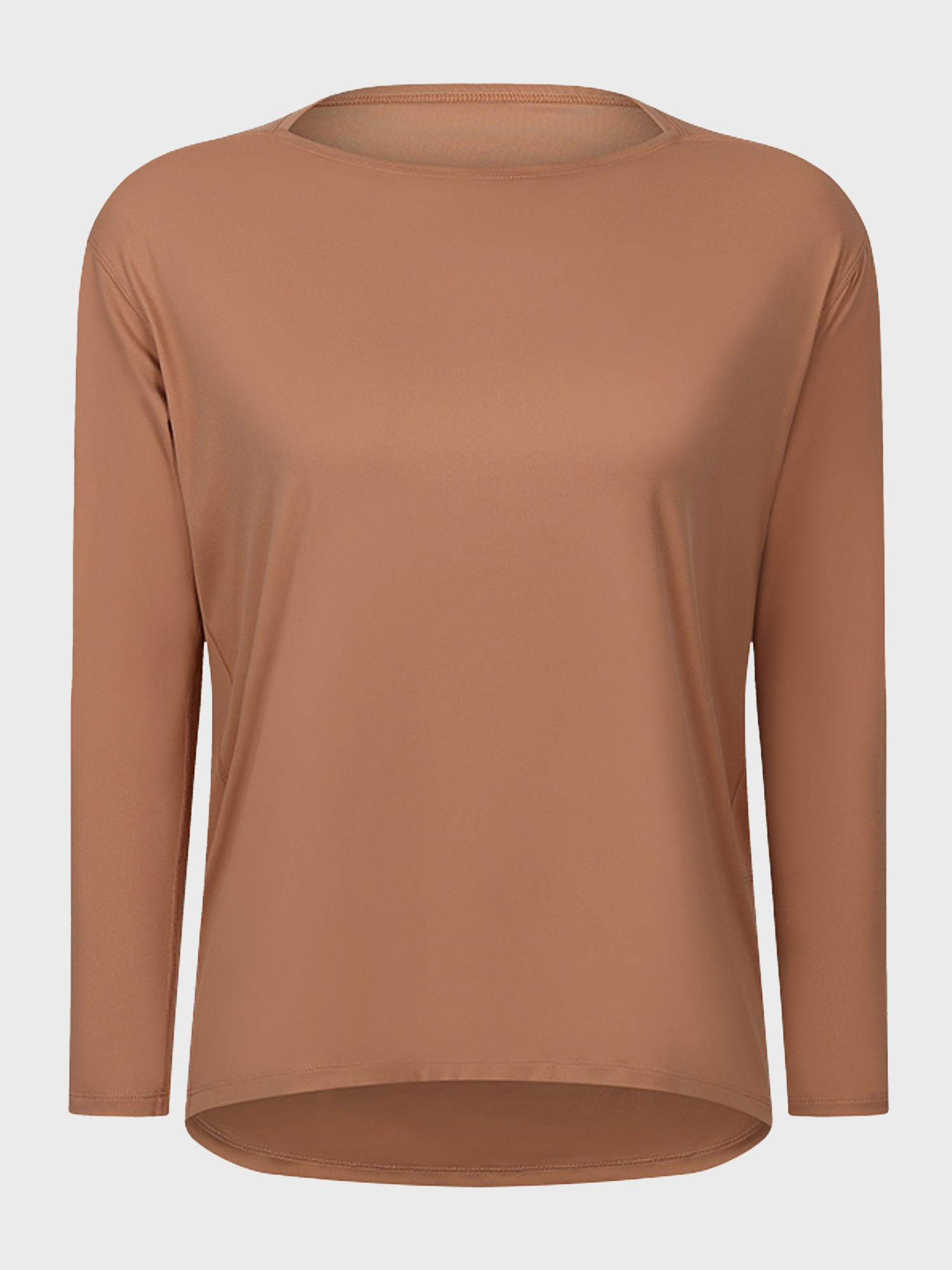 Loose Skin-Friendly Long Sleeve Yoga Blouse