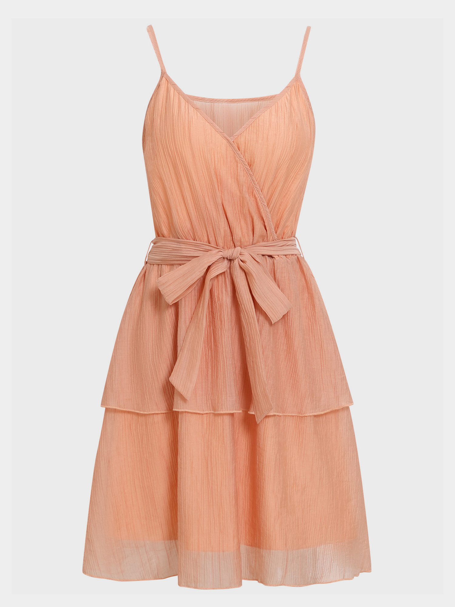 Playful Bowknot Mini Dress