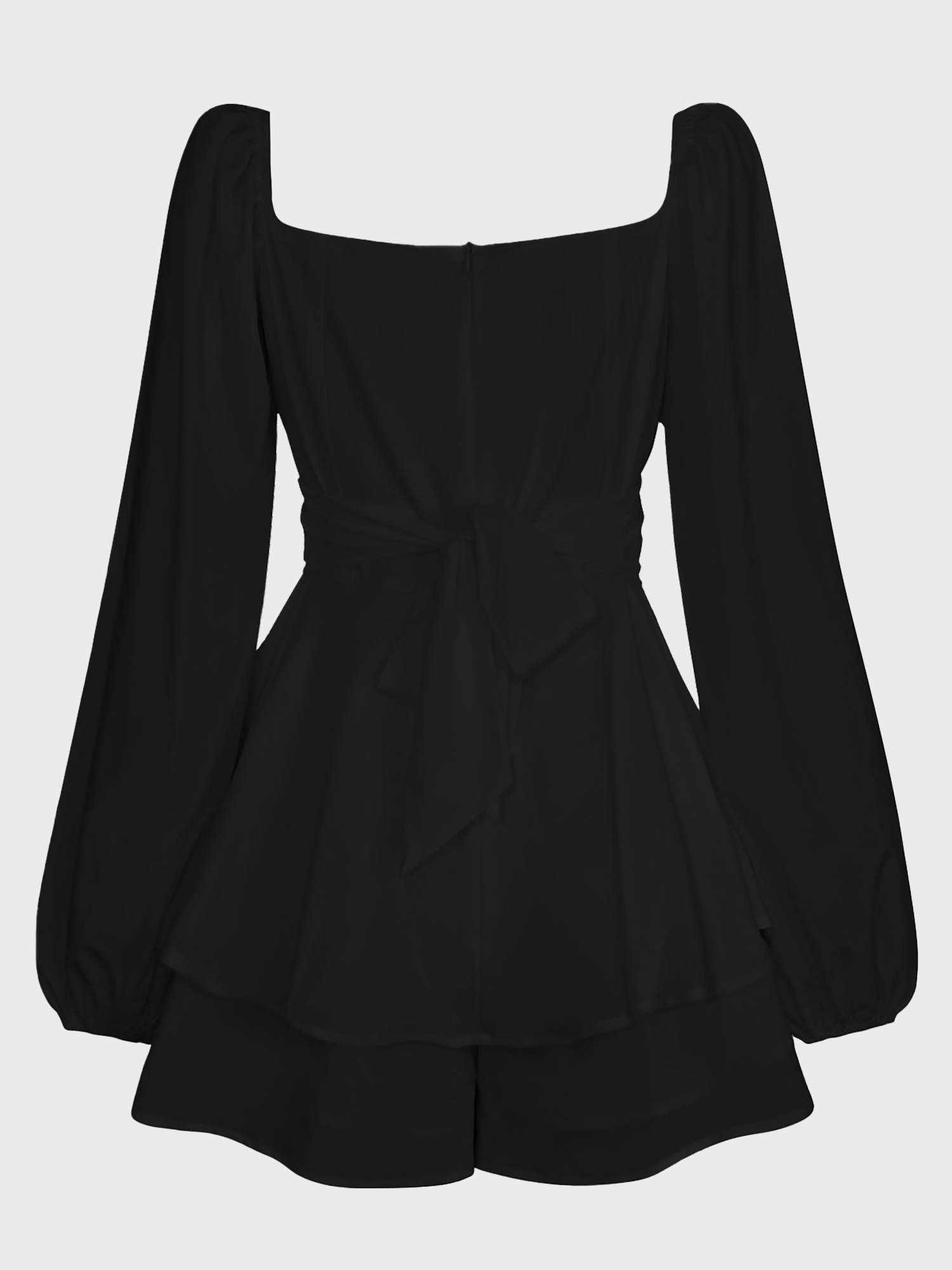 Fall Fashion Sweetheart-Neck Ruffled Skorts