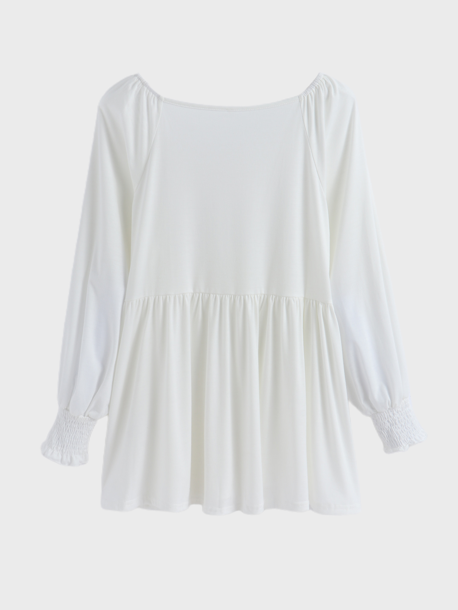 V-neck Long Sleeve Casual Blouse