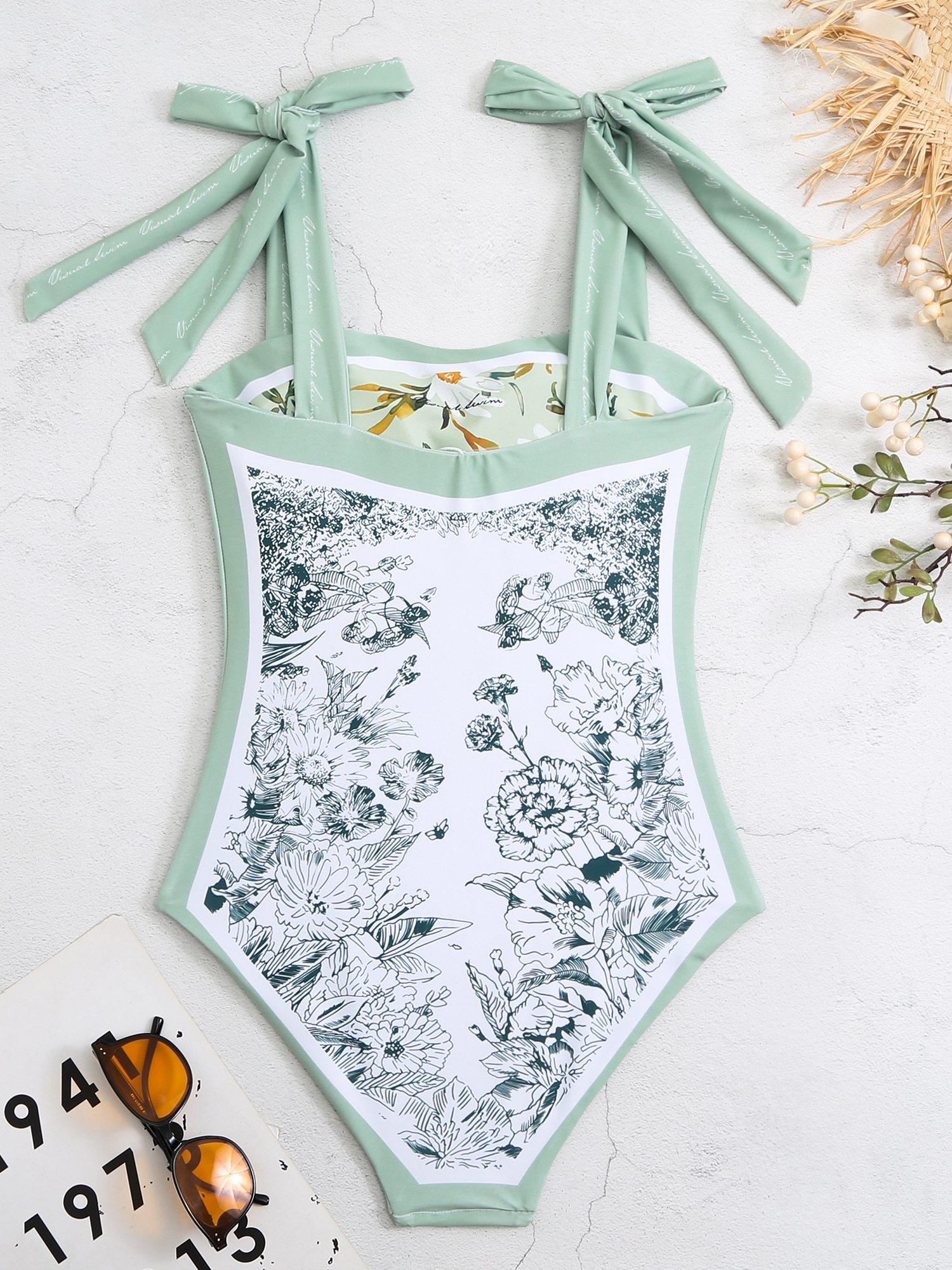 Picturesque Reversible One-Piece Swimsuit