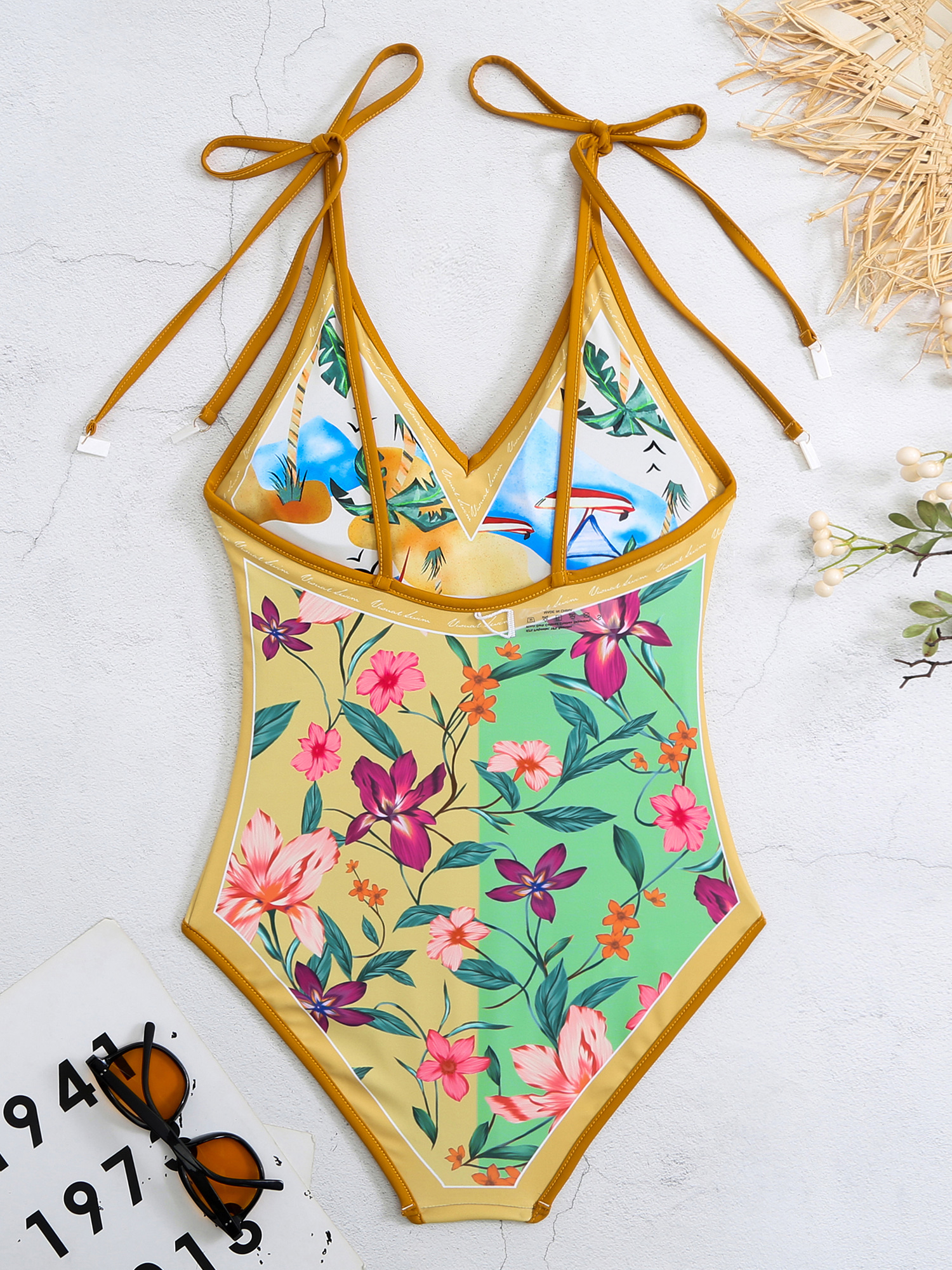 Summer Staple Reversible One-Piece Swimsuit