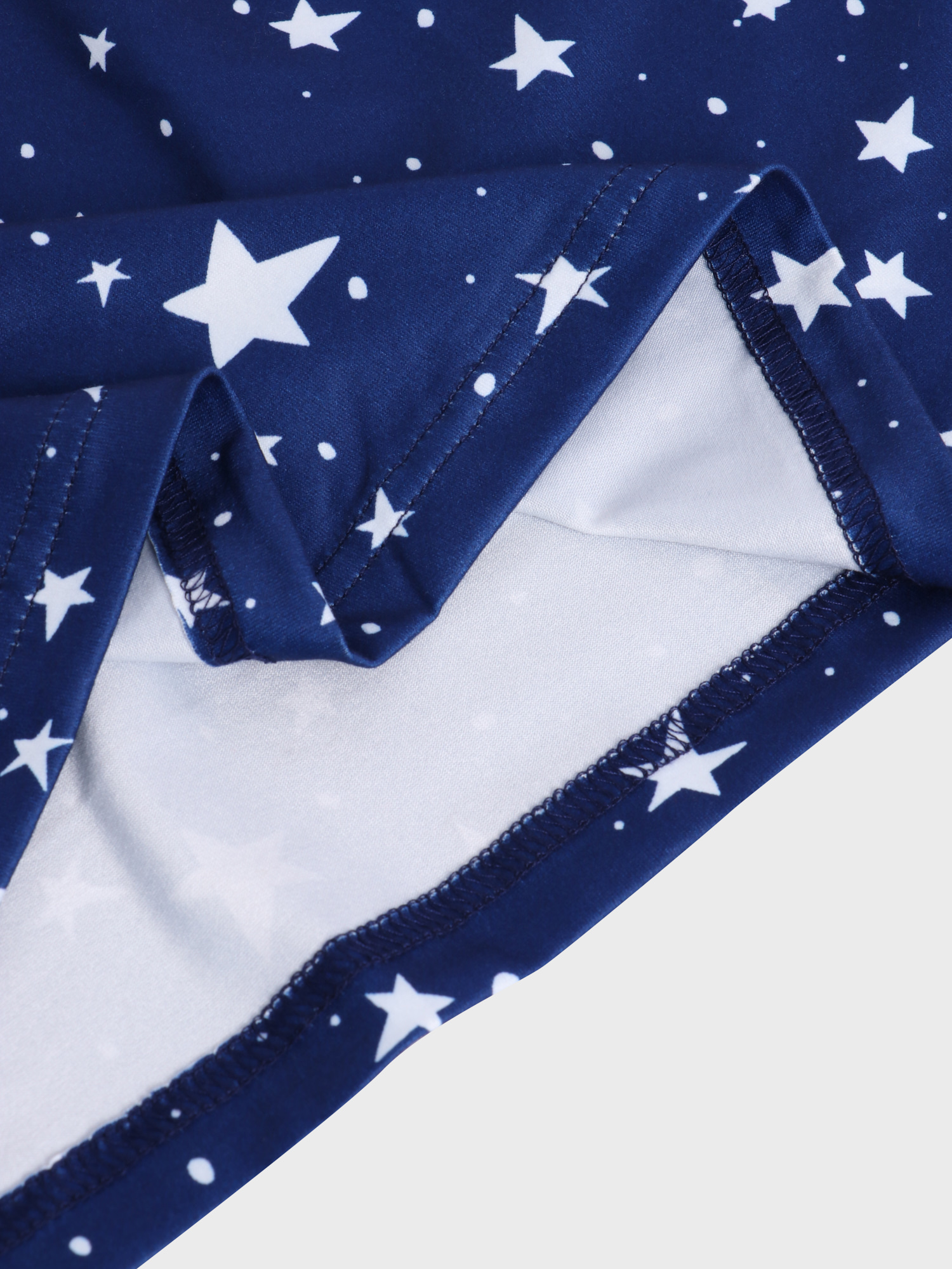 V-Neck Printed Tie Dress with Pockets