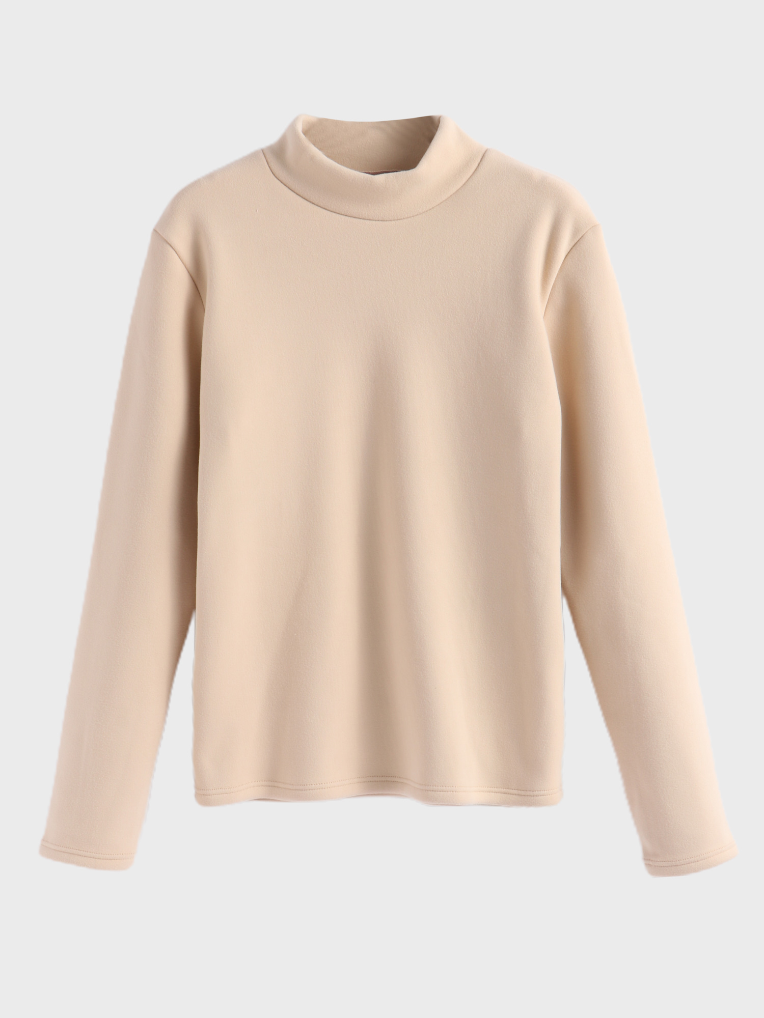 Versatile Slim Turtleneck Warming Top