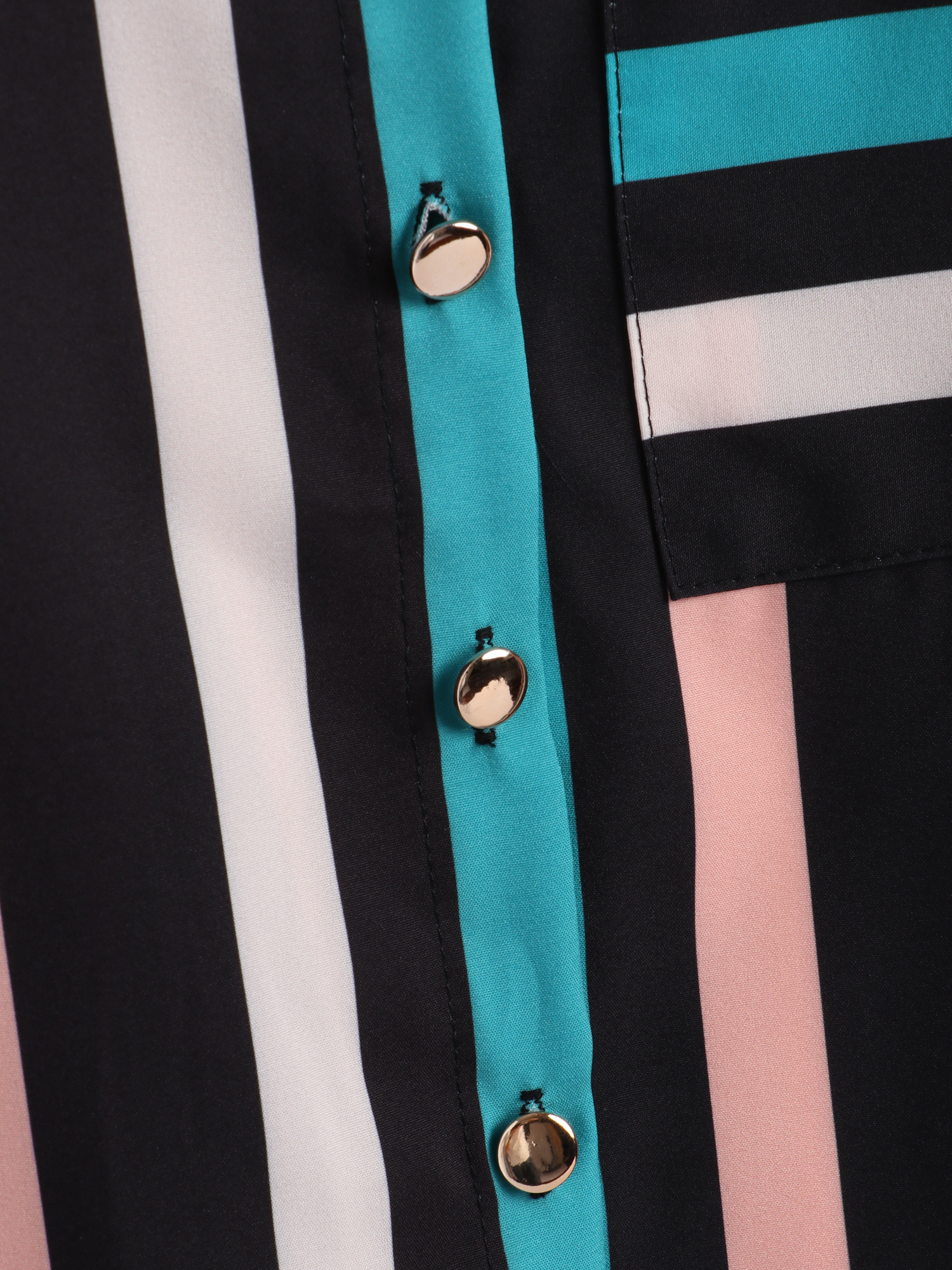 Striped Print Long Sleeve Shirt