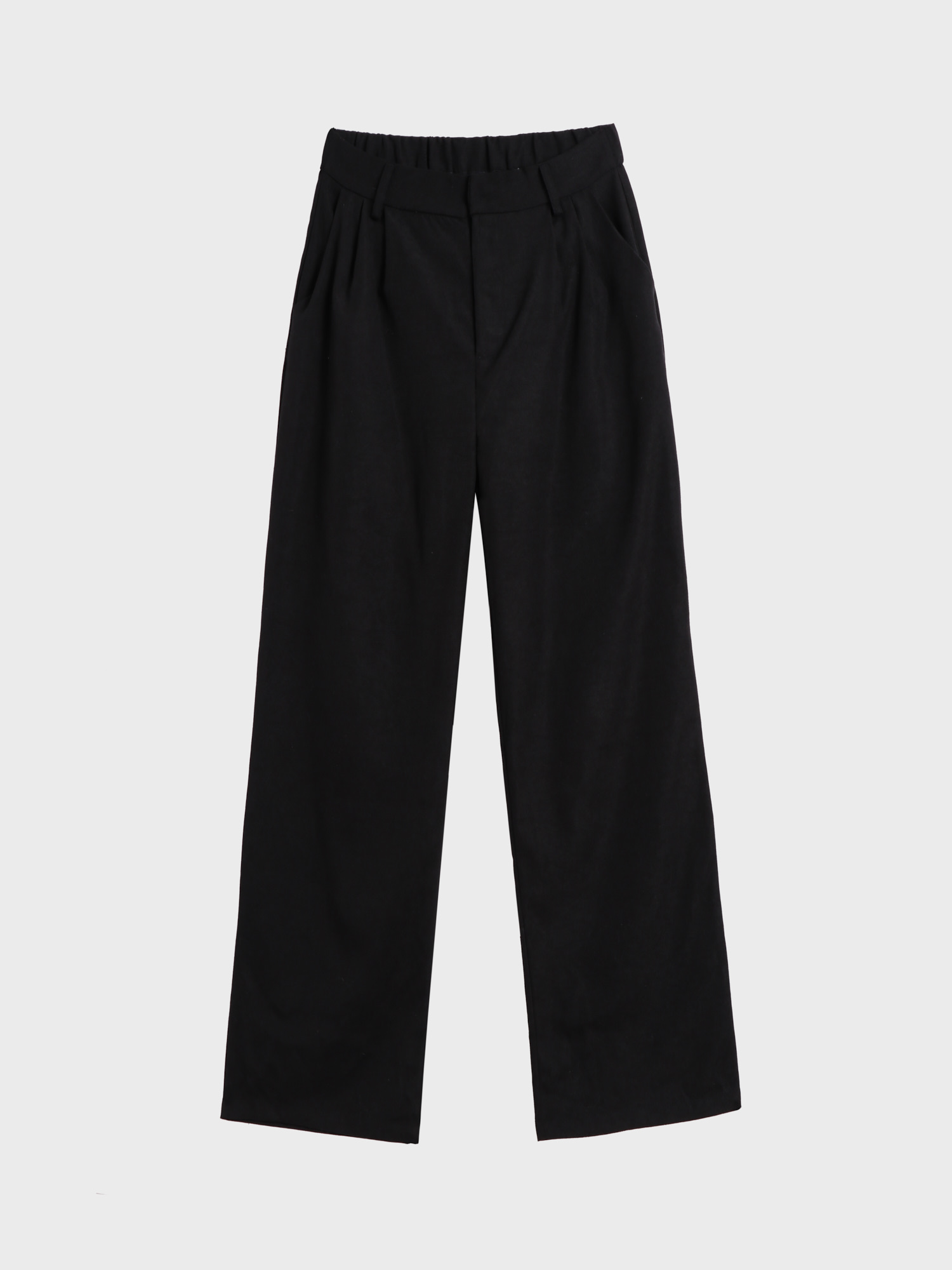 Effortless Tailored Wide-Leg Pants