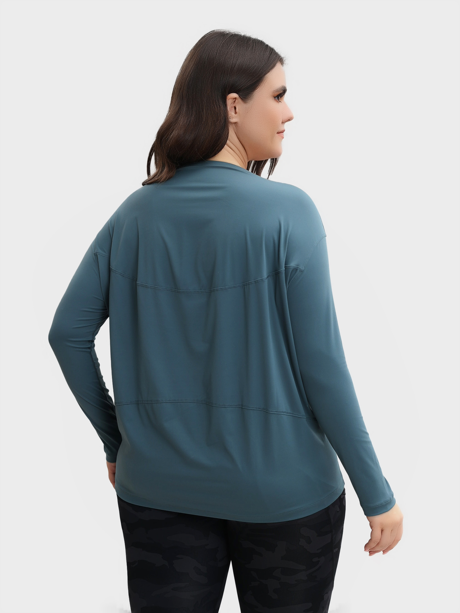 Naked Feeling Loose Long Sleeve Sports Yoga Top