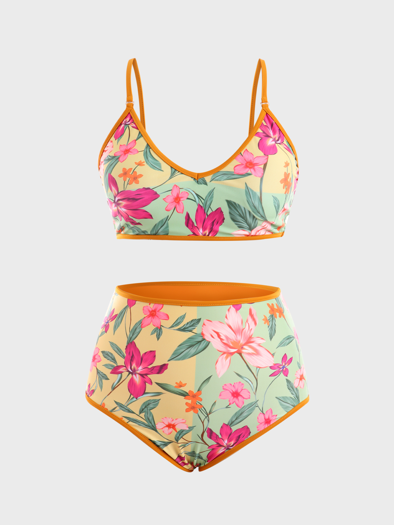 Vigorous Sunshine Reversible Bikini Set