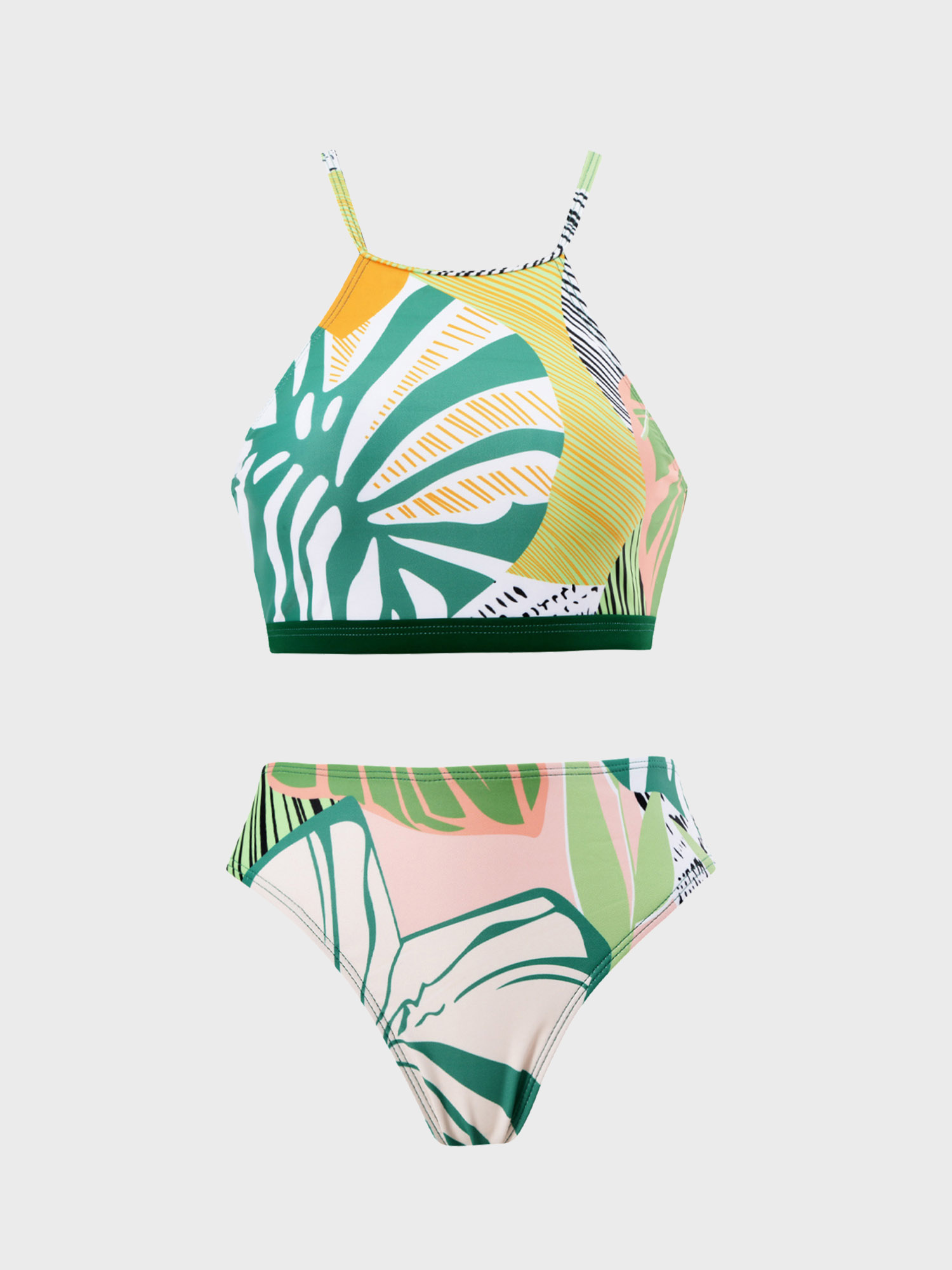 Youthful Vibrant Bikini Set
