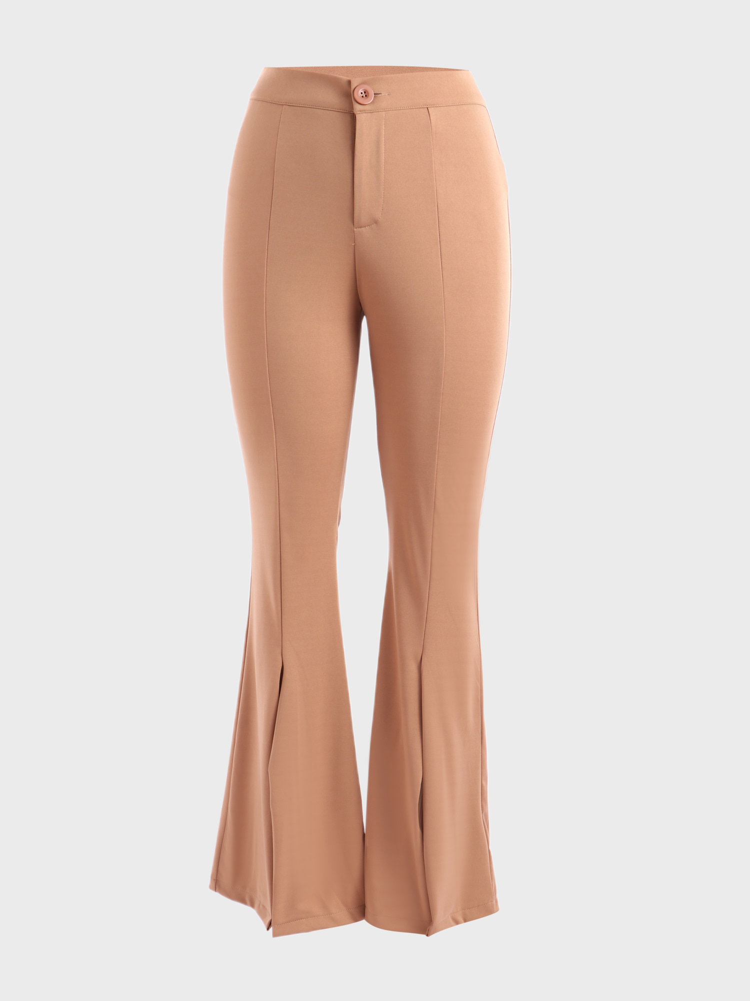 Skinny Pants with Front Split