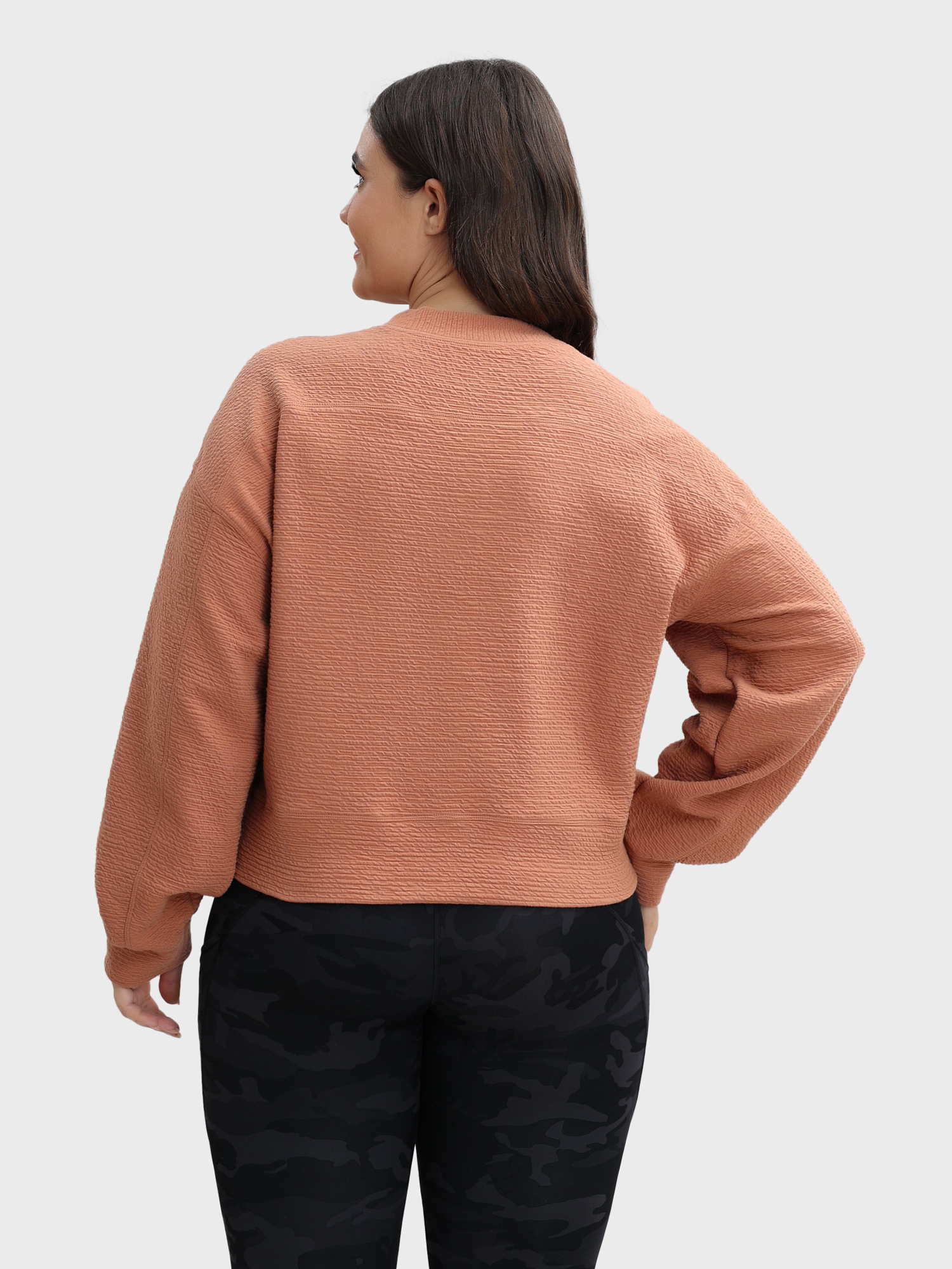 Loose Versatile Casual Sports Pullover Sweatshirt