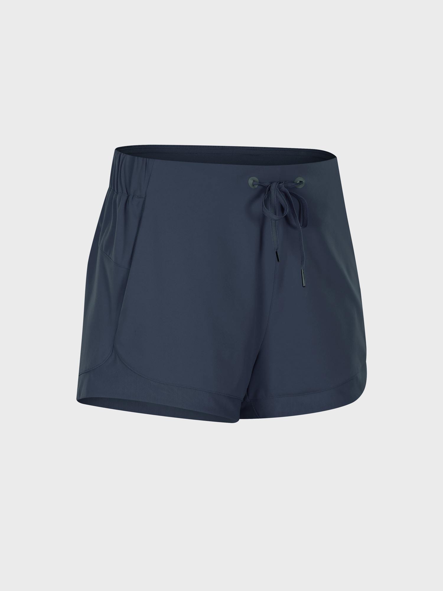 Drawstring Skin-Friendly Training Sports Shorts with Pockets