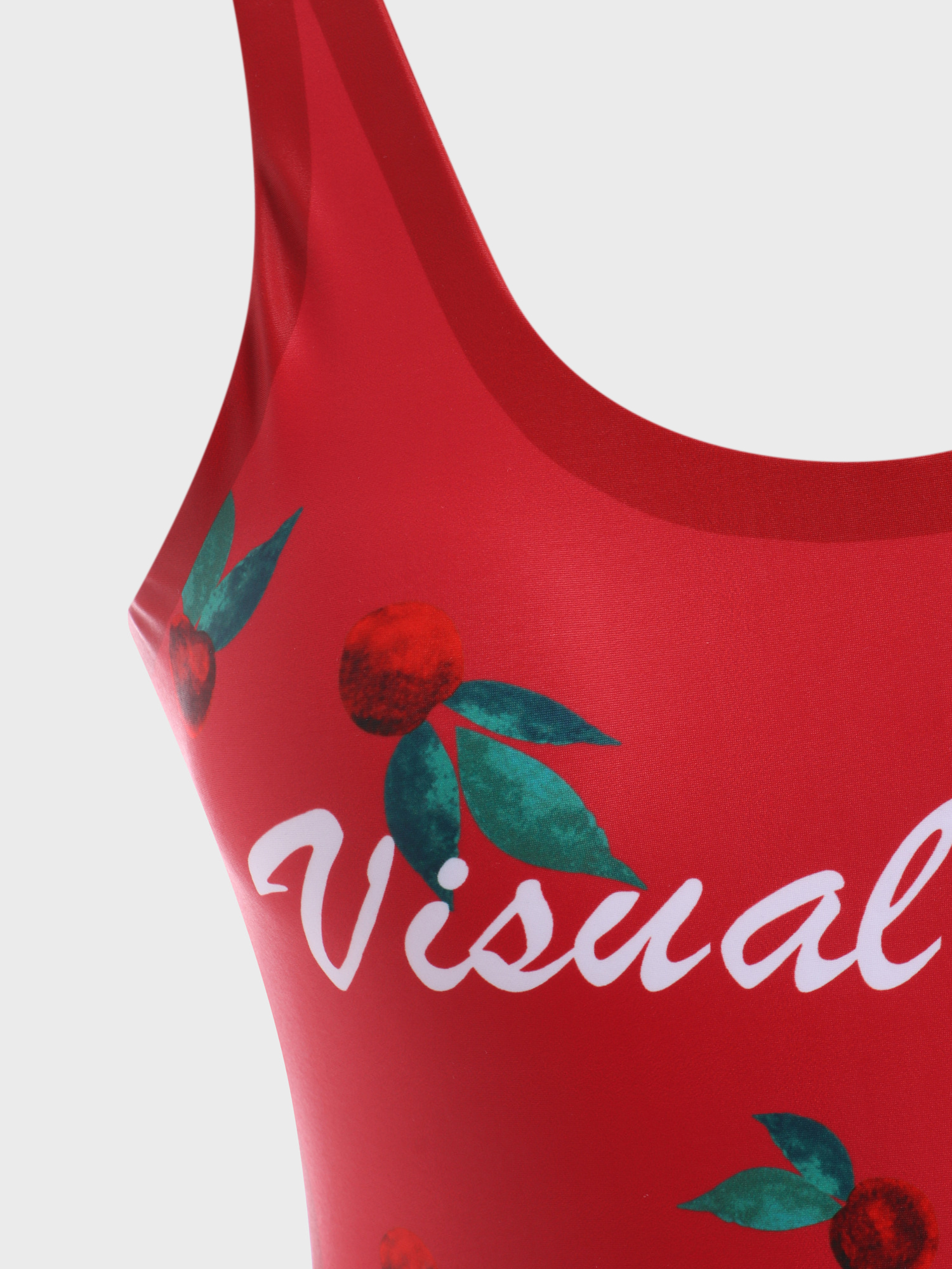 Reversible U-Neck One-Piece Swimsuit