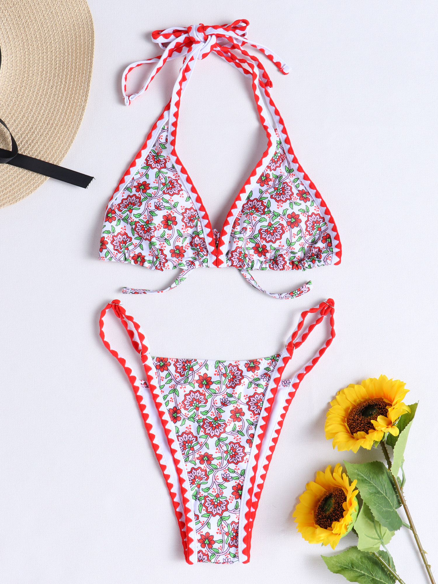 Dazzling Ethnic Chic Bikini Set