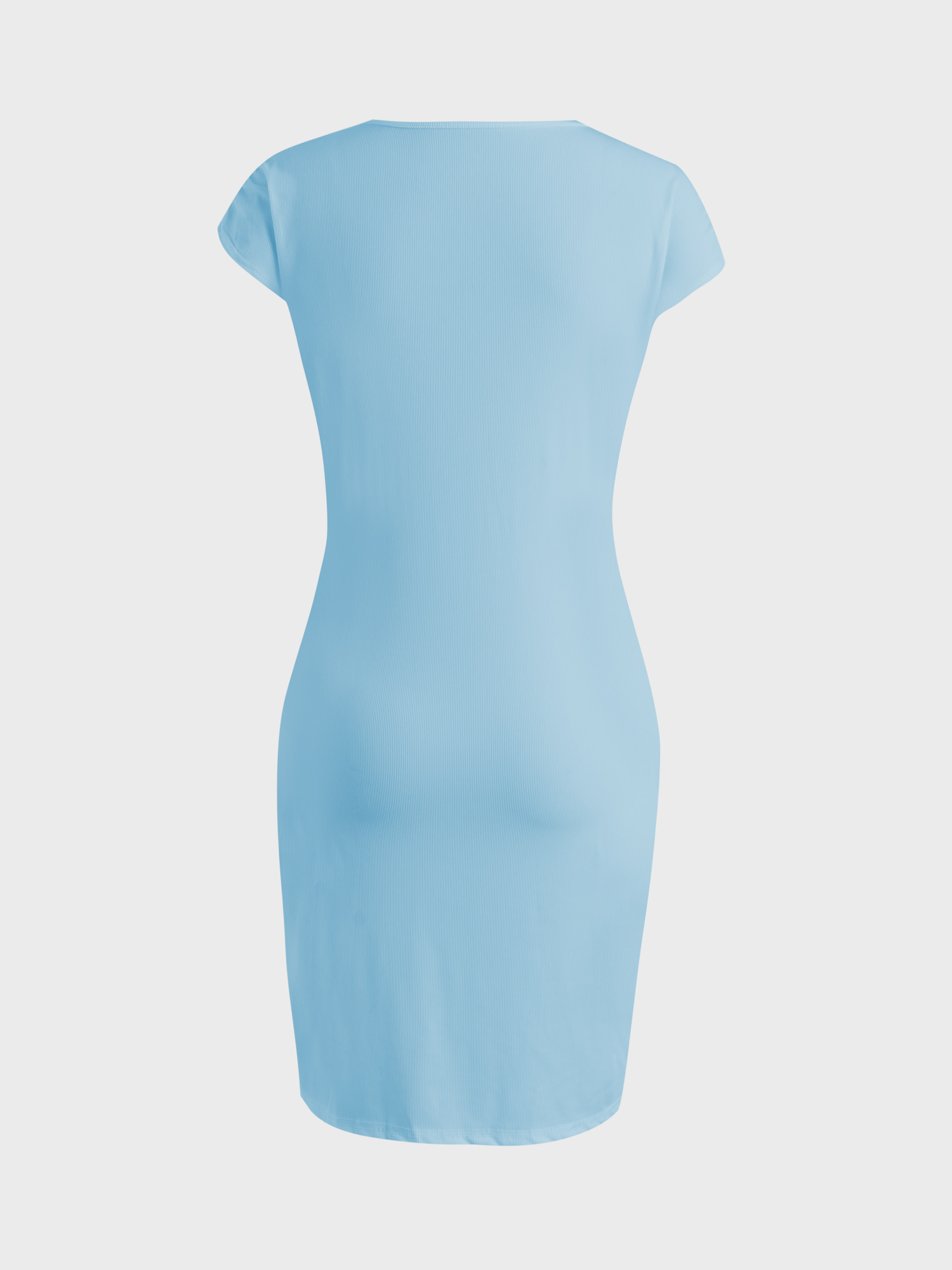 Holiday Triangle Cut Out Mini Dress