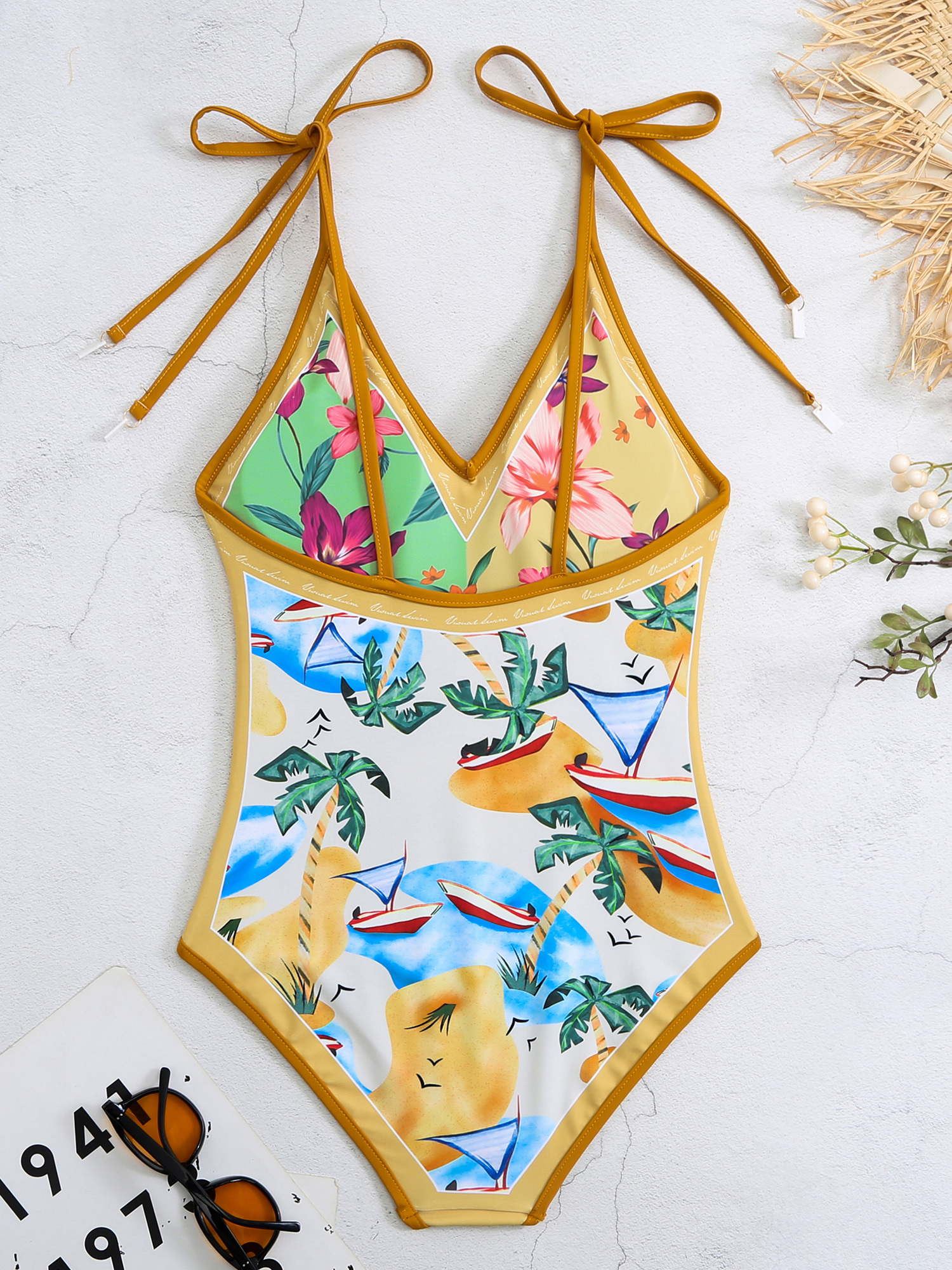 Summer Staple Reversible One-Piece Swimsuit
