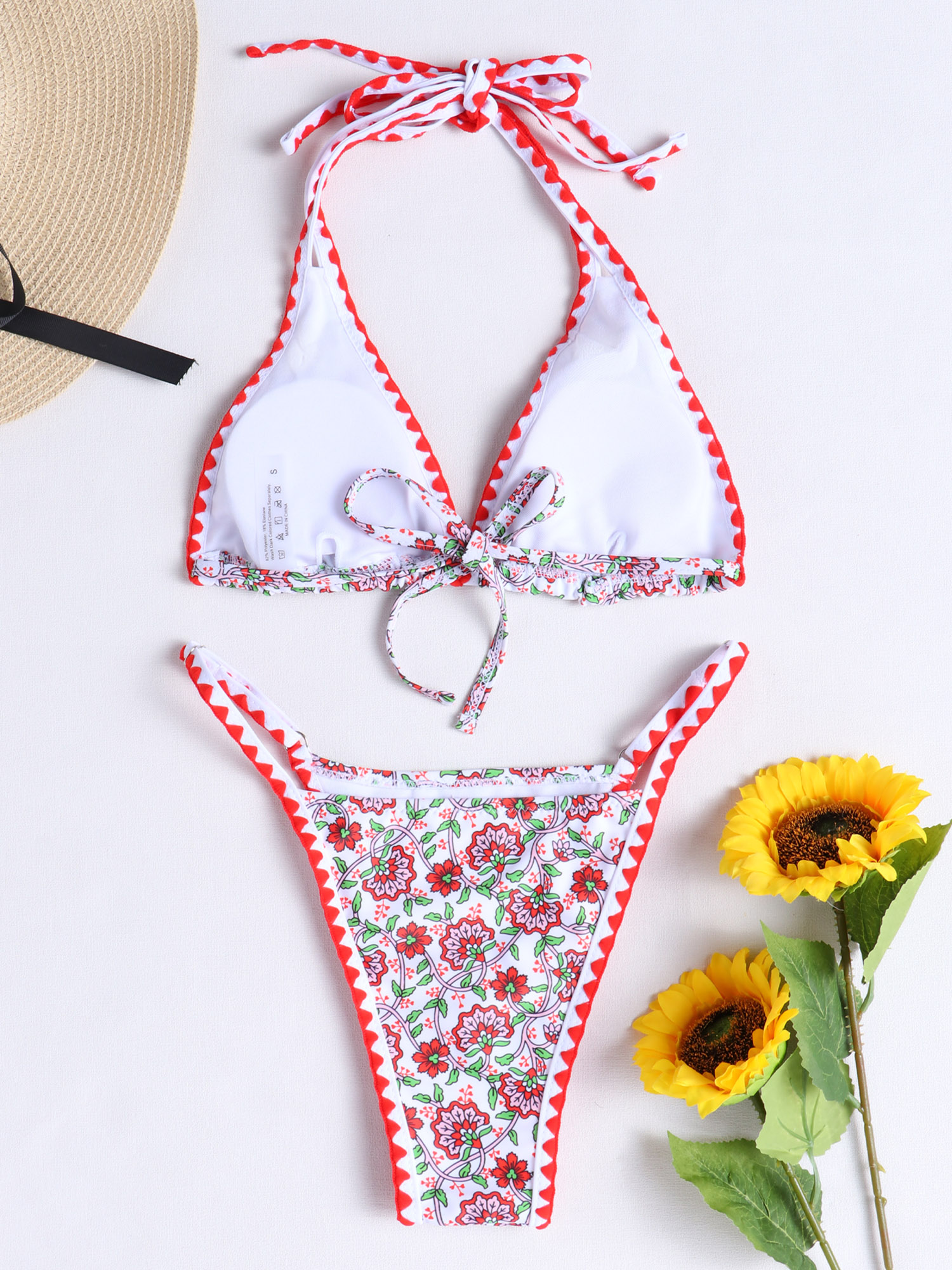 Dazzling Ethnic Chic Bikini Set