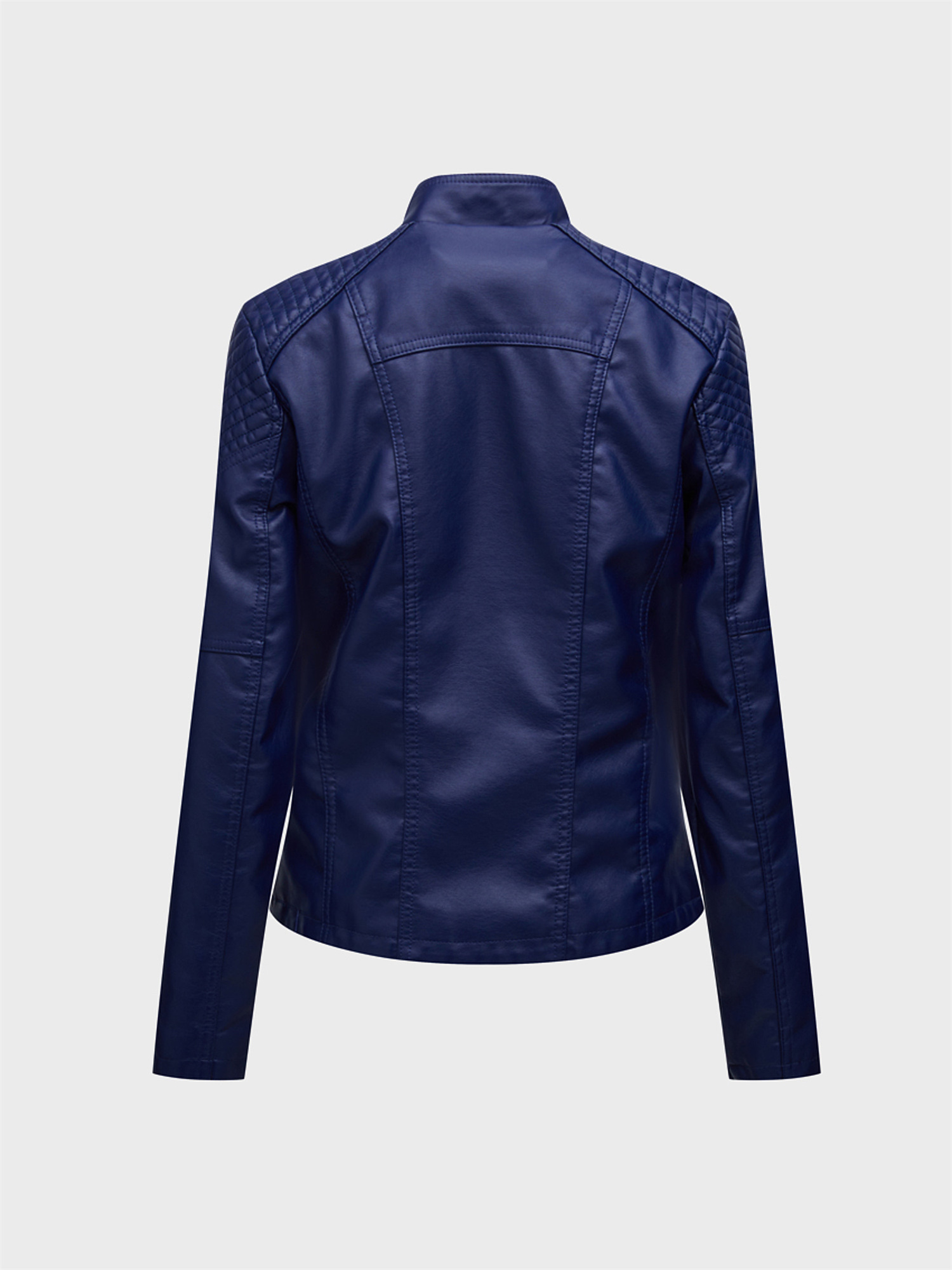 Simplicity High Waist Leather Jacket