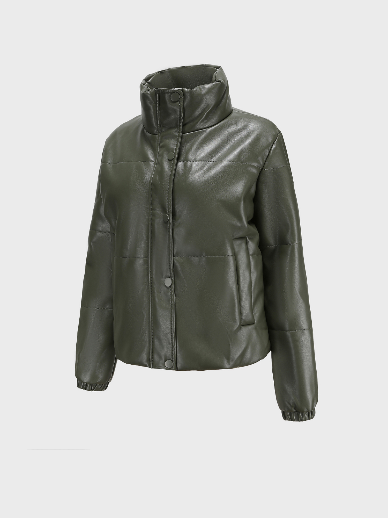 Warm Thickened Short Leather Jacket