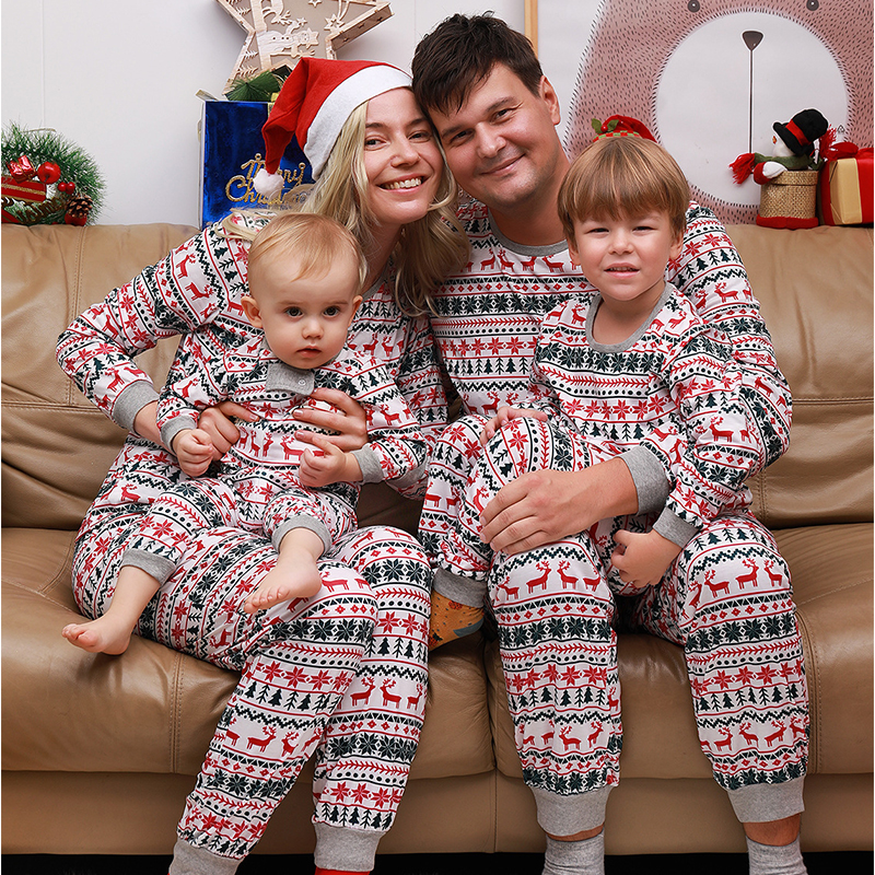 2021 Family Christmas Matching Pajamas Set 