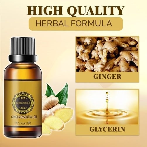 Effective Belly Slimming Ginger Oil