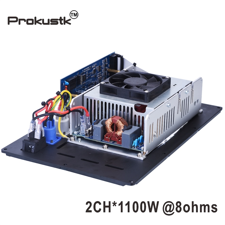 2 Channel 1100W@ 8ohm Professional Power Amplifier module plate DSP Class D amp module powered subwoofer Prokustk AM3002