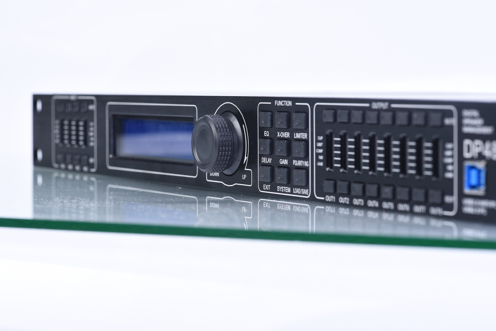 4in 8out Audio Sound Processor DSP Digital Signal Processors Prokustk