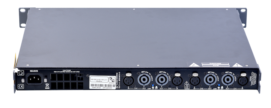 Prokustk 4 Channel 1000 Watts at 8ohm Class D 1U Professional Power Amplifier DJ Subwoofer Poweramp PA Stage  MA68K