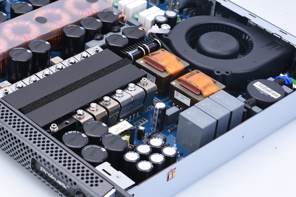 Prokustk 4 Channel 1000 Watts at 8ohm Class D 1U Professional Power Amplifier DJ Subwoofer Poweramp PA Stage  MA68K