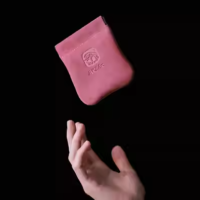 ACEDC leather storage bag