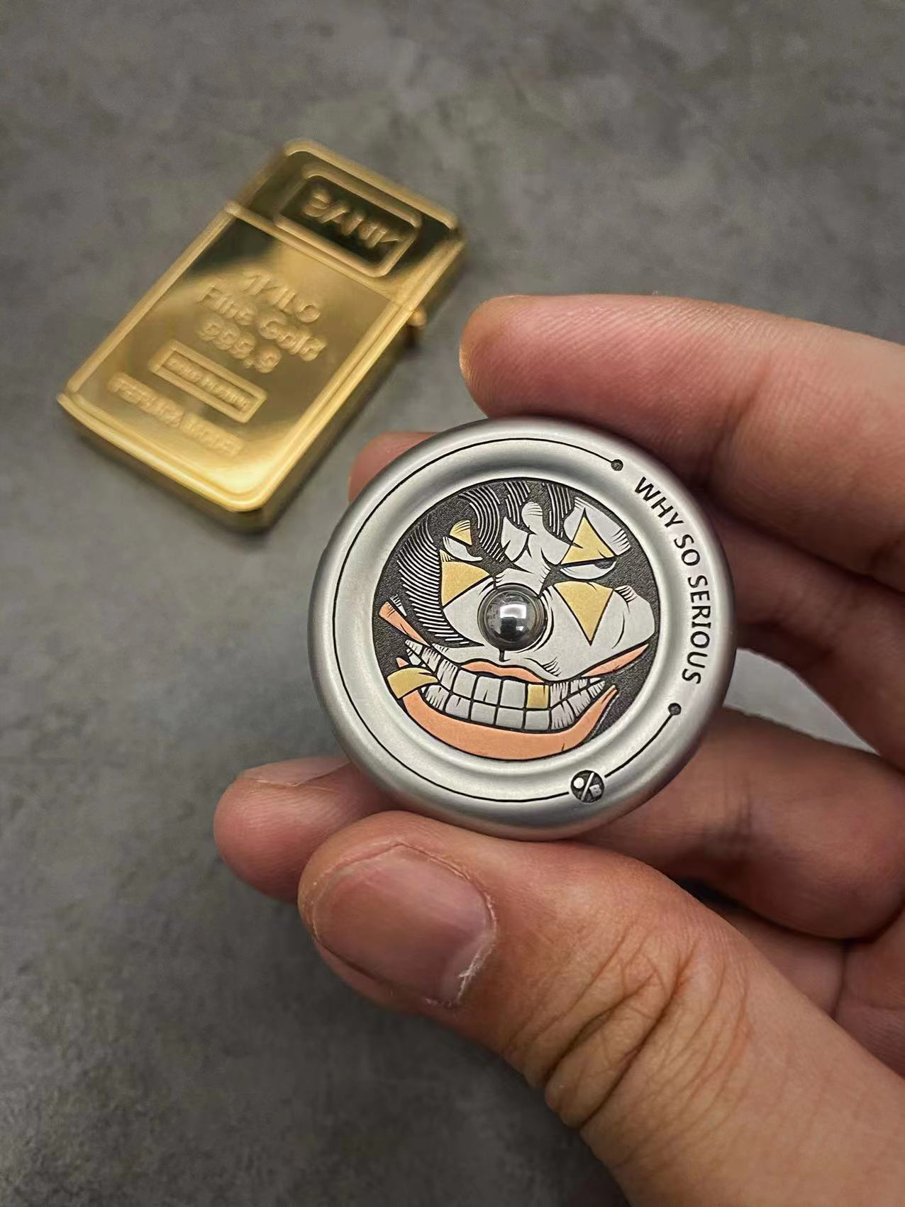Joker noise mechanical milk cap