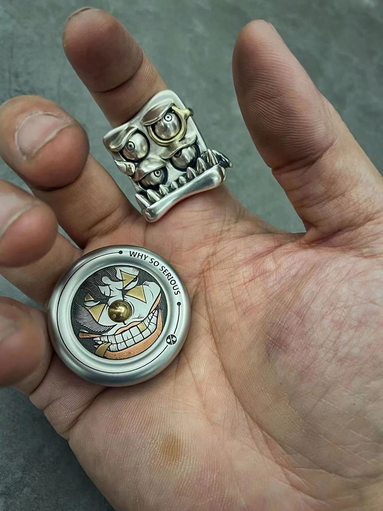 Joker noise mechanical milk cap